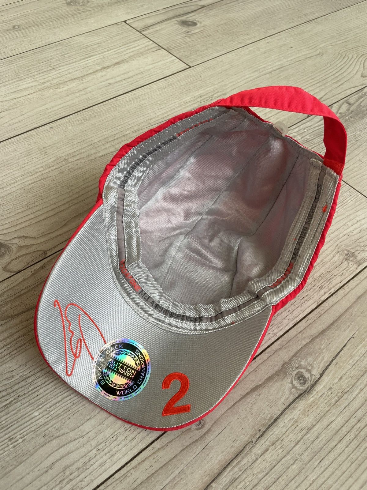 Formula 1 × Mercedes-Benz × Vintage Mercedes Benz McLaren Vodafone lewis Hamilton vintage cap Size ONE SIZE - 6 Thumbnail