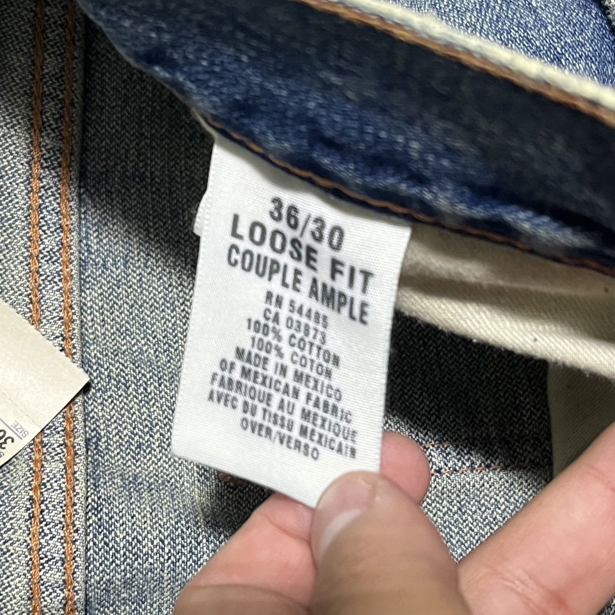 American Eagle Outfitters Vintage Y2K American Eagle Blue Faded Baggy Wide Leg Jeans Size US 38 / EU 54 - 10 Thumbnail