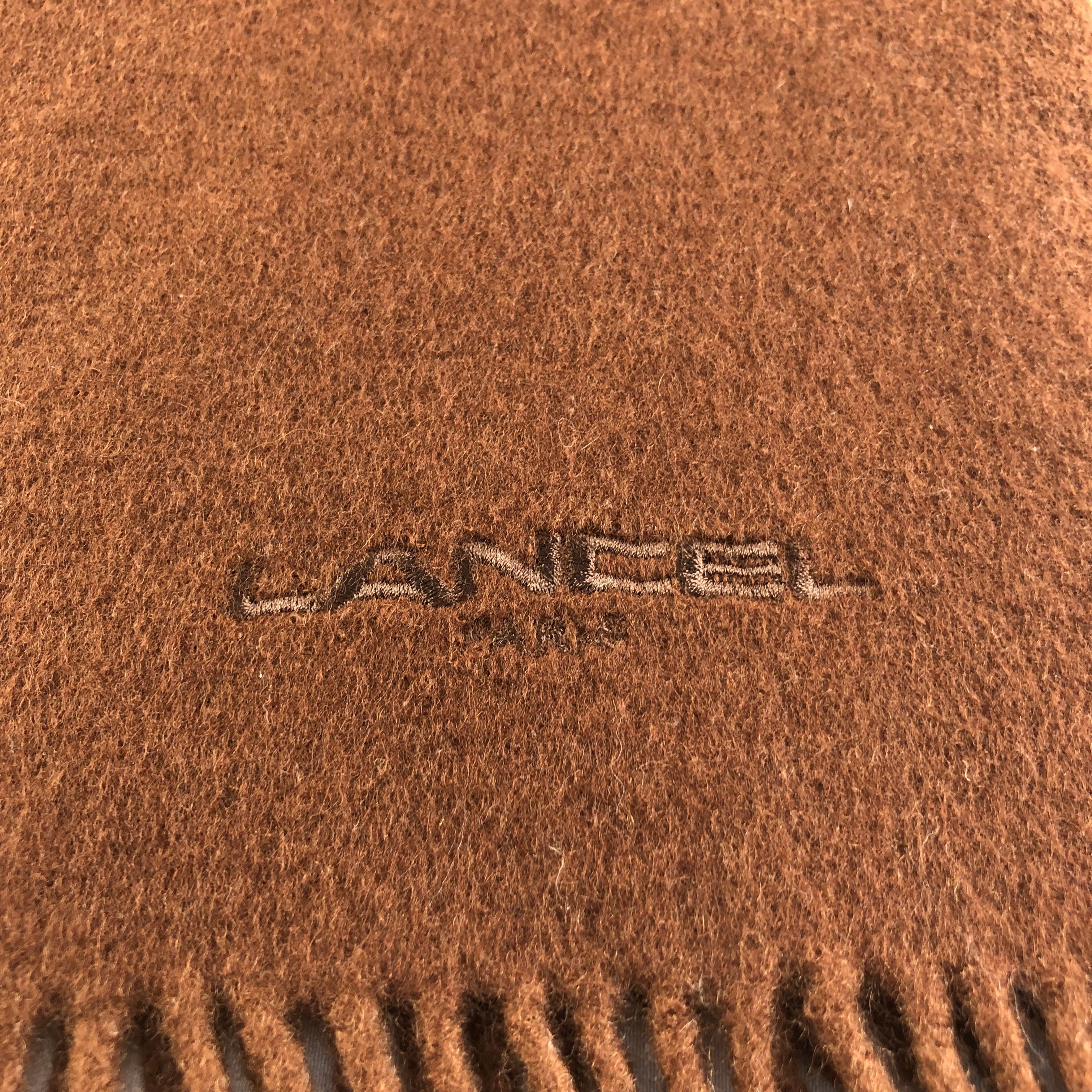 Lancel Lancel Plain Wool Scarf Muffler Neckwear V2223 Size ONE SIZE - 3 Thumbnail