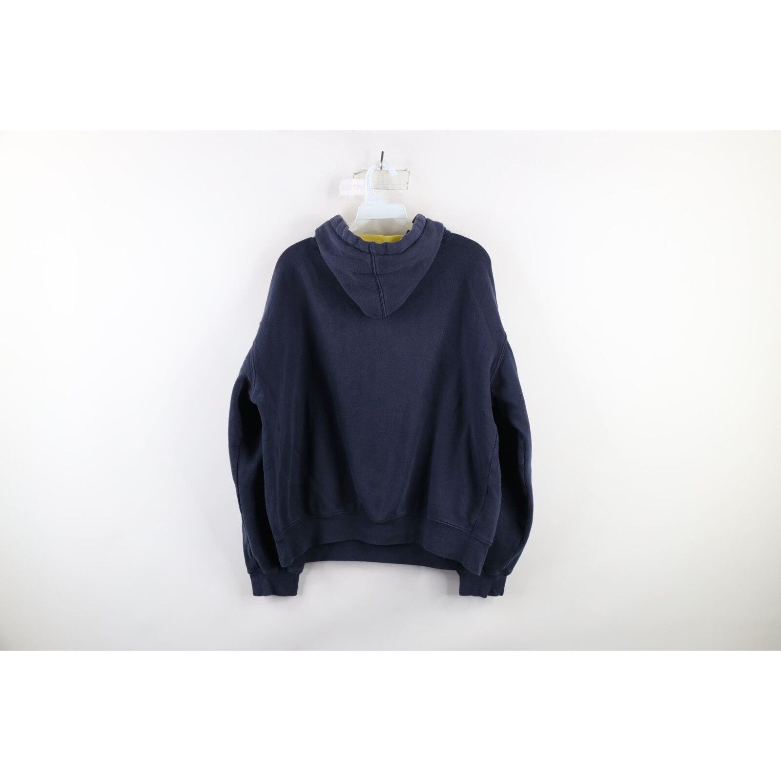 Vintage Vintage Distressed Block M University of Michigan Hoodie Size L / US 10 / IT 46 - 12 Thumbnail
