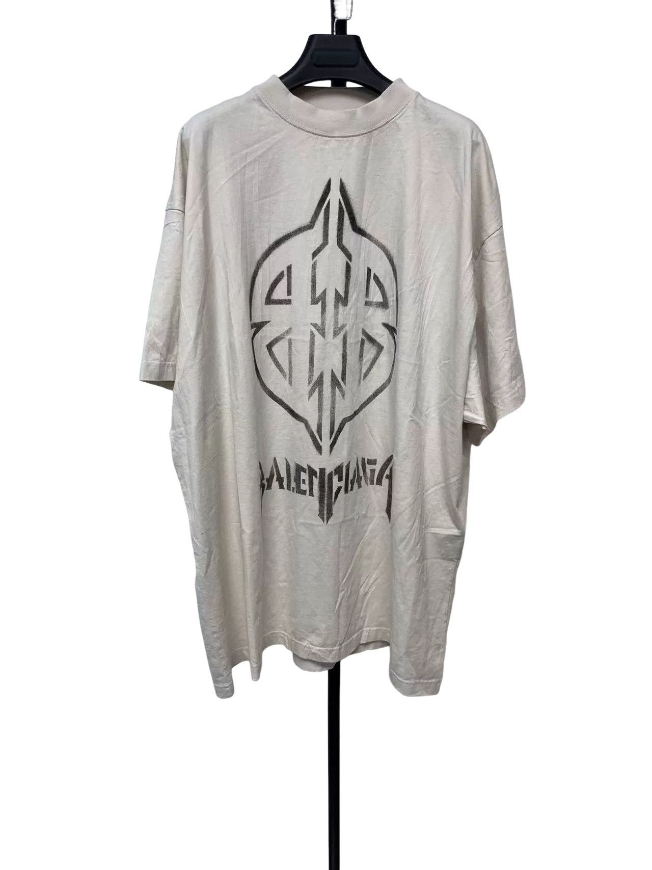 Balenciaga Balenciaga Logo Print T-Shirt 4 Size US XL / EU 56 / 4 - 1 Thumbnail