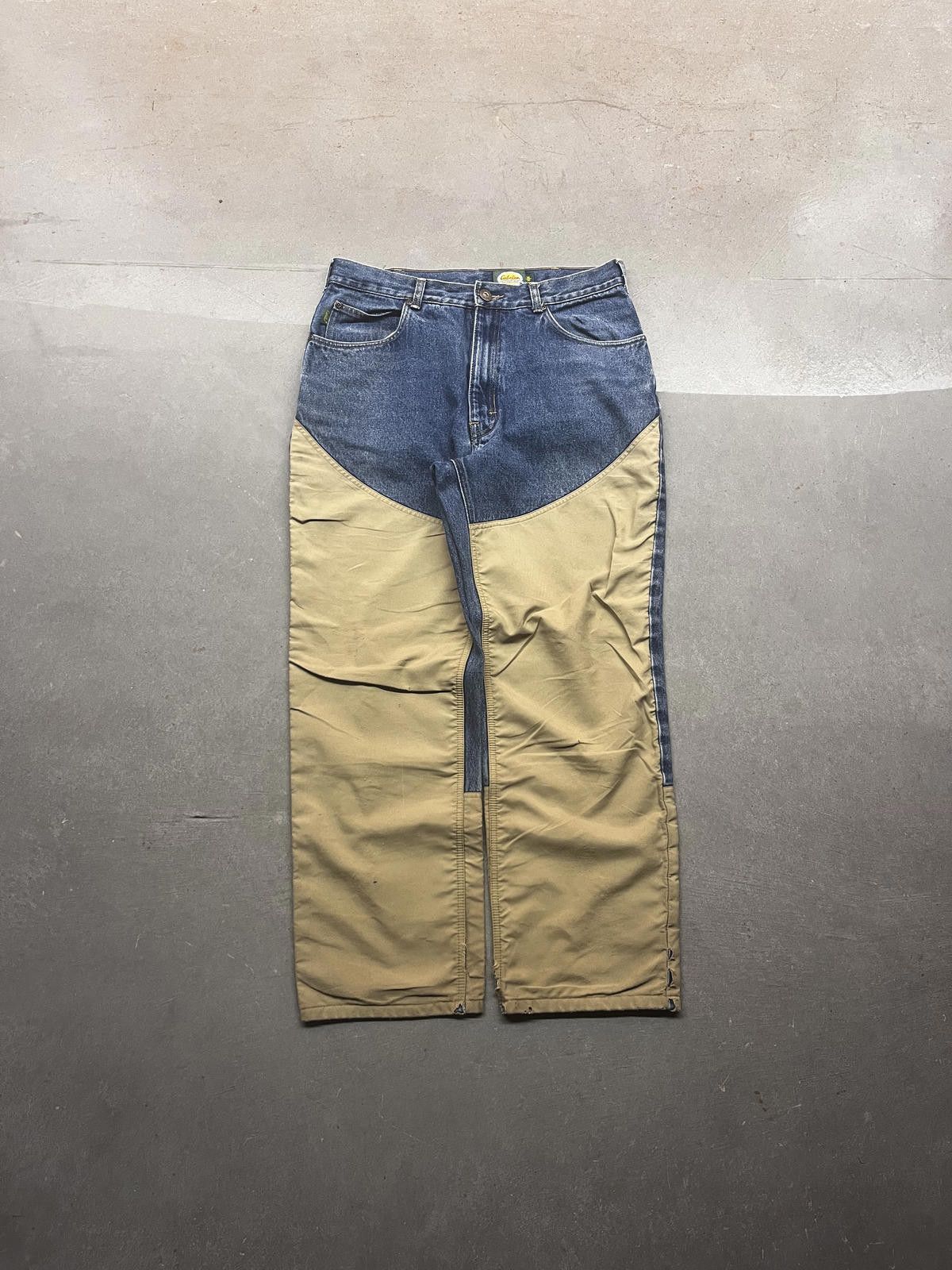 Cabelas Cabelas Double Knee Carpenter Work Straight Leg Jeans Size US 34 / EU 50 - 1 Thumbnail