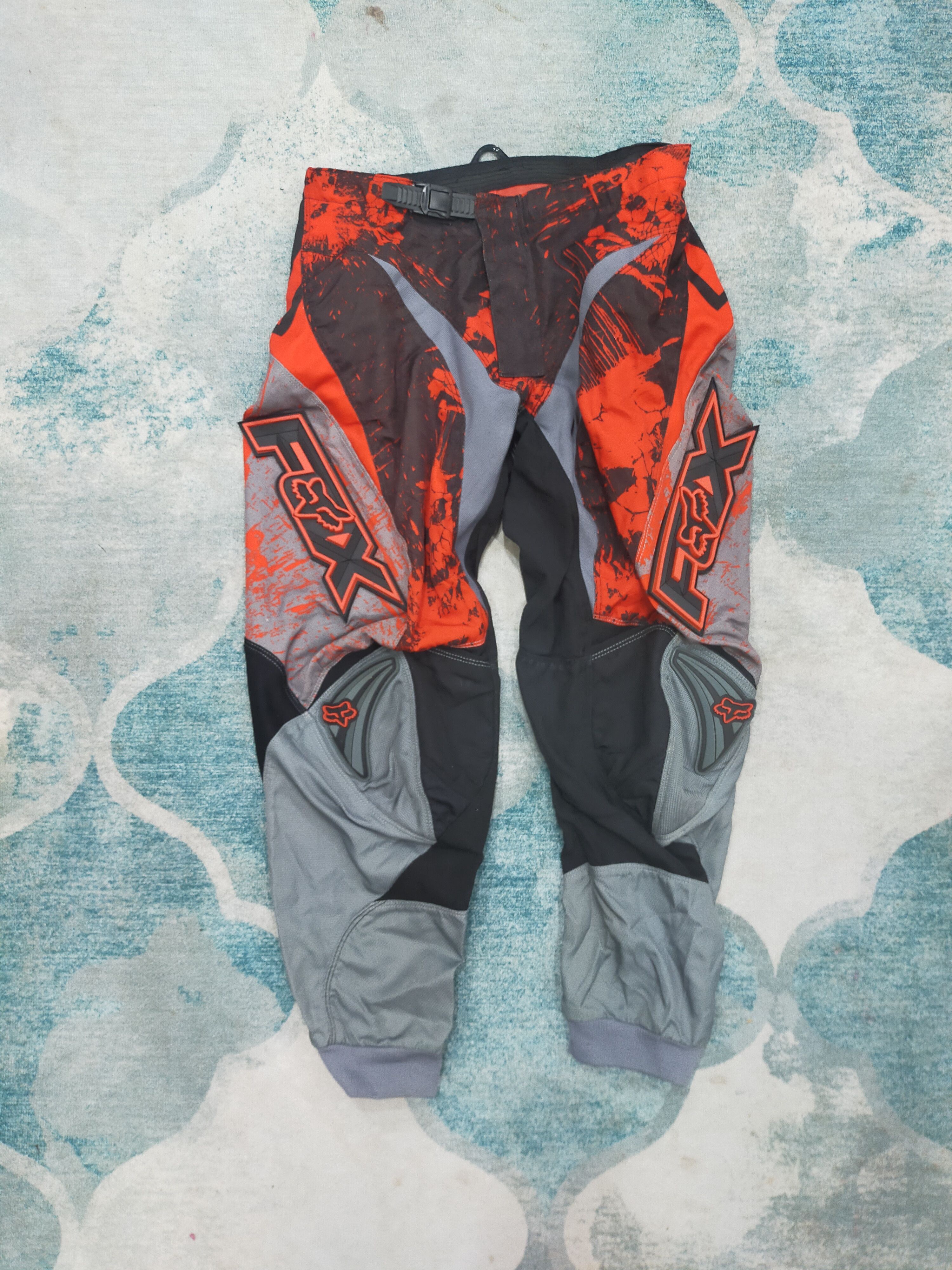 Fox Racing × Japanese Brand × Kadoya Fox Racing Pants Skulls Size US 32 / EU 48 - 1 Thumbnail