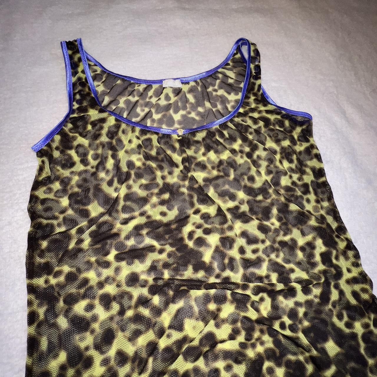 Versace Archive : 2000s sexy-arty Versace mesh tanktop Size M / US 6-8 / IT 42-44 - 3 Thumbnail