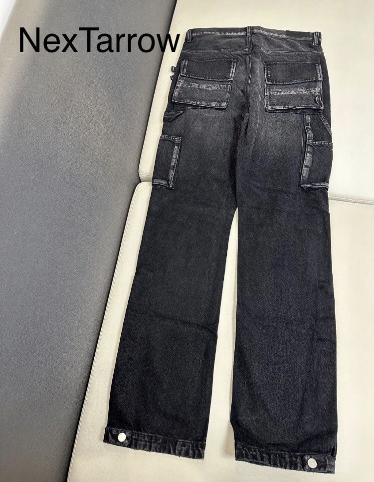Amiri Amiri black grey washed straight leg loose jeans 2412- Size US 30 / EU 46 - 2 Thumbnail