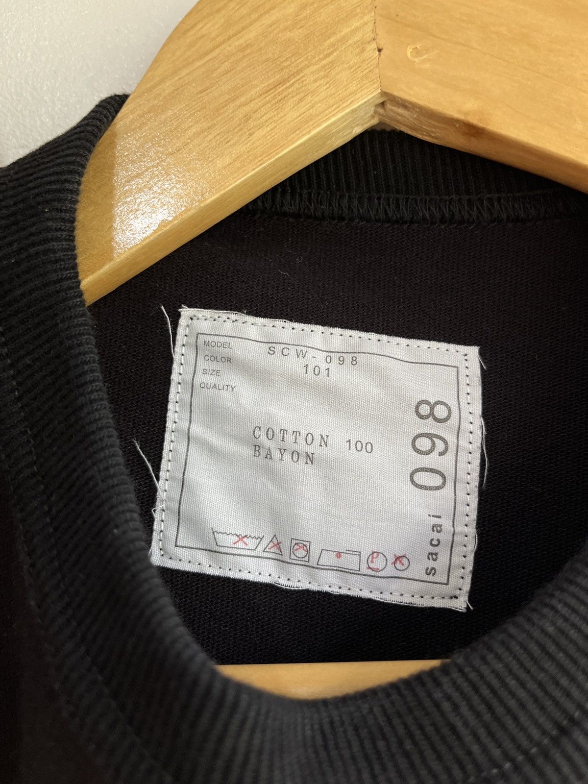Sacai Cotton Jersey T-Shirt Size S / US 4 / IT 40 - 8 Thumbnail