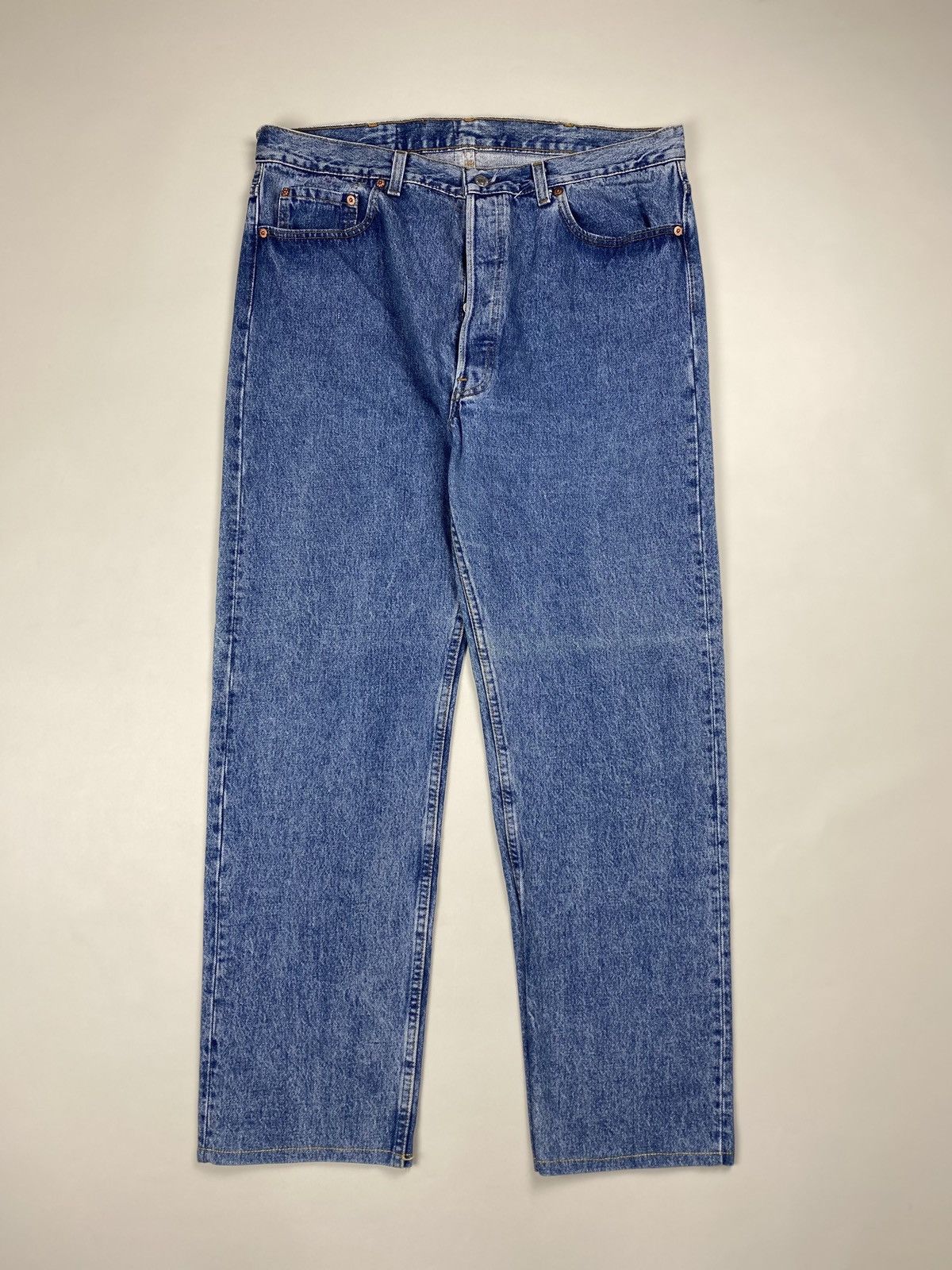 Levi's × Vintage VTG Levi’s 501 men’s washed denim jeans size 40 36 USA Size US 40 / EU 56 - 1 Thumbnail