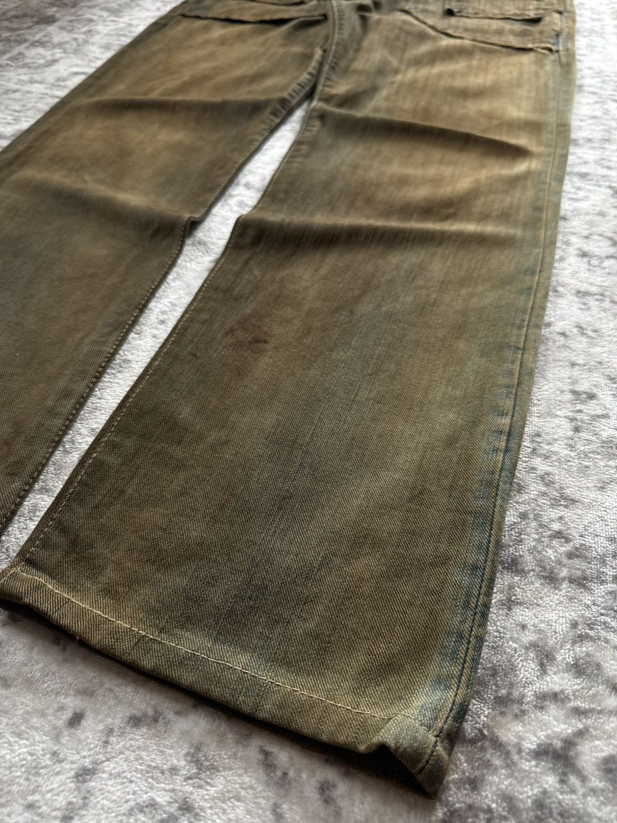 Edwin Edwin XV OG Bush Pocket Mud Wash Work Wear Style Jeans Size US 34 / EU 50 - 10 Thumbnail