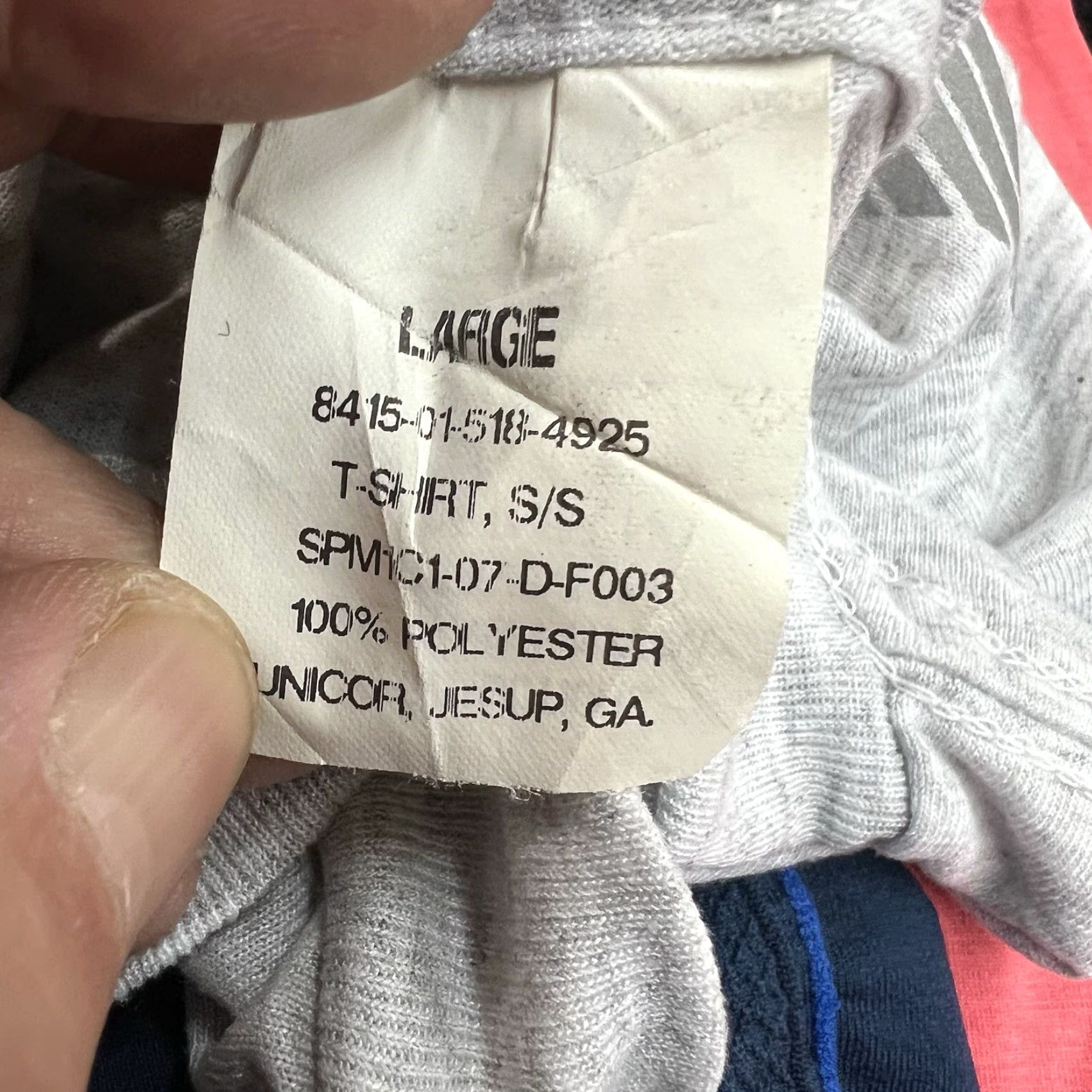 Vintage USAF T-Shirt Adult L Gray Short Sleeve SP1C1 Size US L / EU 52-54 / 3 - 5 Thumbnail