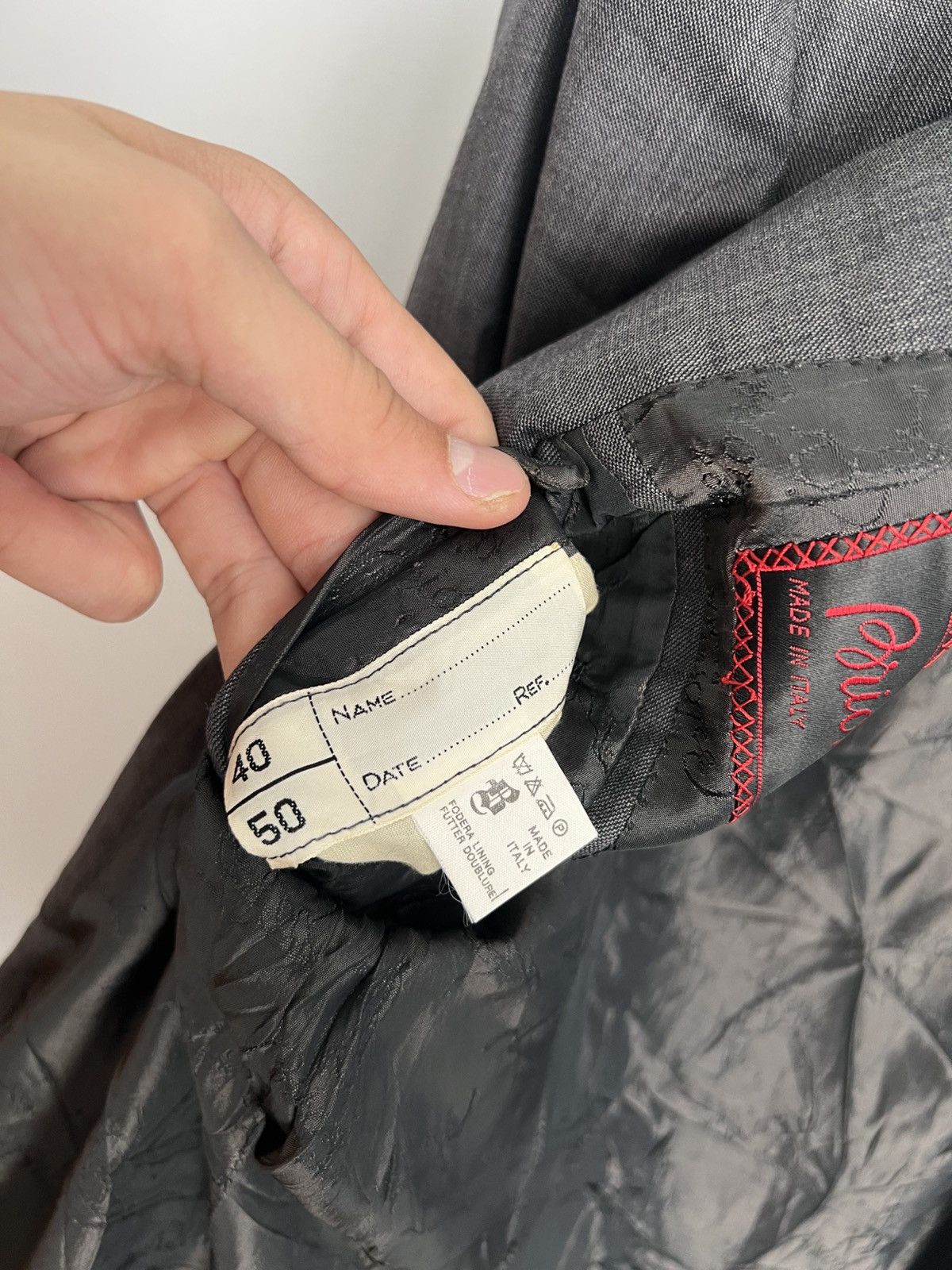 Brioni 💎Size 50L 90s Wool Brioni Blazer Suit Jacket Classic Size 50L - 10 Thumbnail