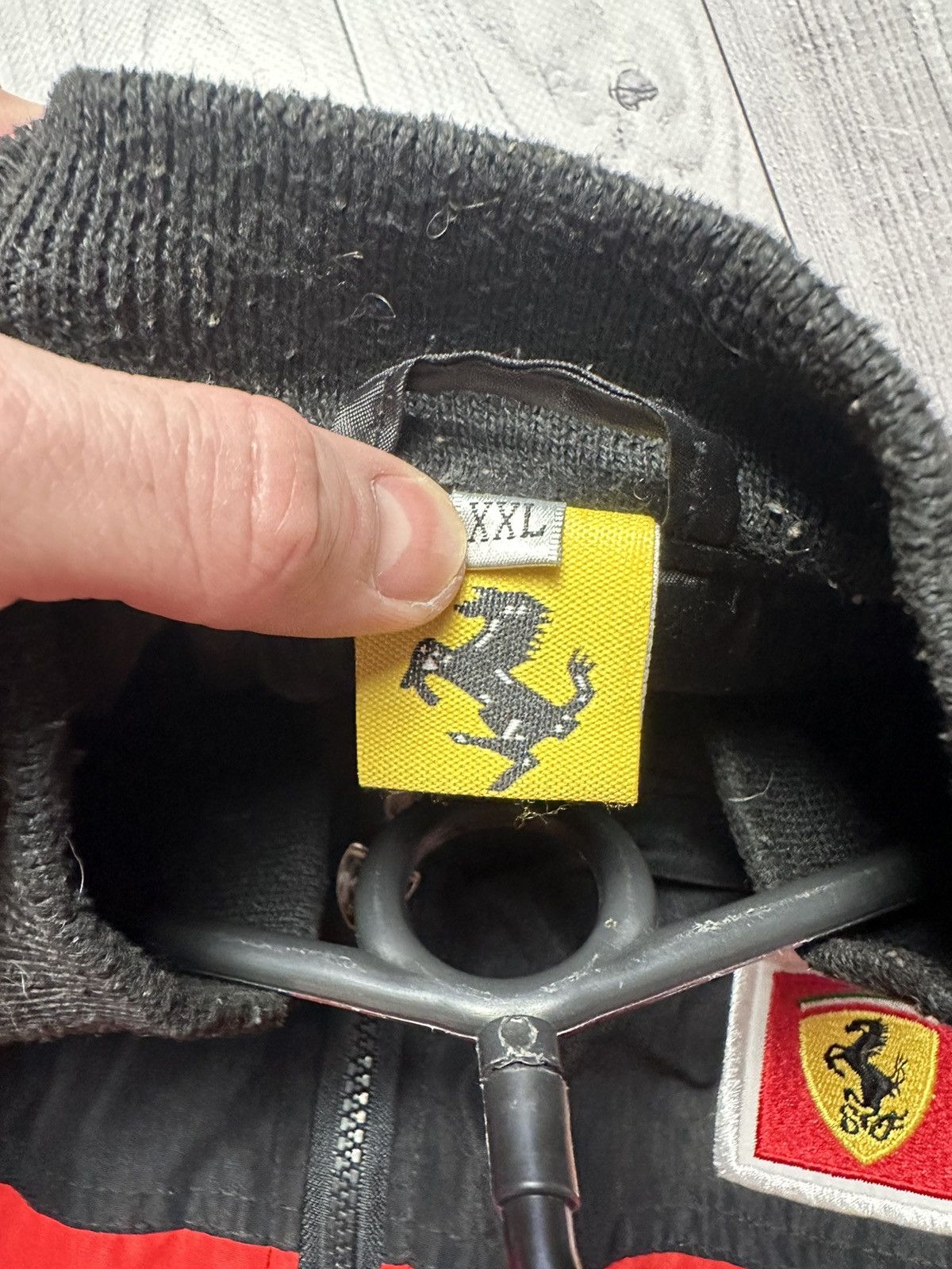 Vintage Vintage Ferrari racing jacket big logo size XXL Size US XXL / EU 58 / 5 - 4 Thumbnail