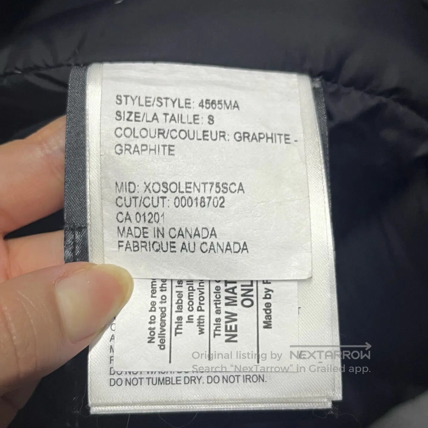 Canada Goose Canada Goose Down zipper waterproof, windproof loose-patc Size US S / EU 44-46 / 1 - 4 Thumbnail