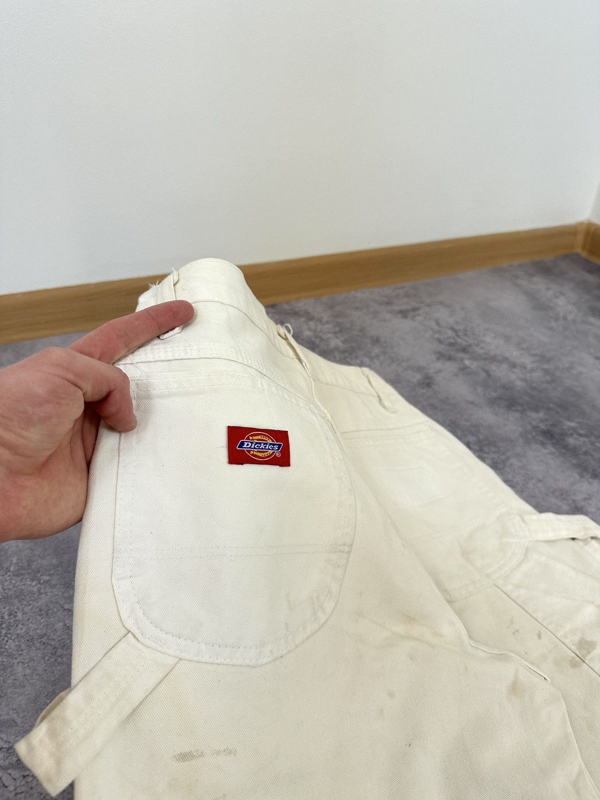 Dickies Vintage Dickies Cargo Carpenter Distressed Baggy Opium Pants Size US 30 / EU 46 - 6 Thumbnail