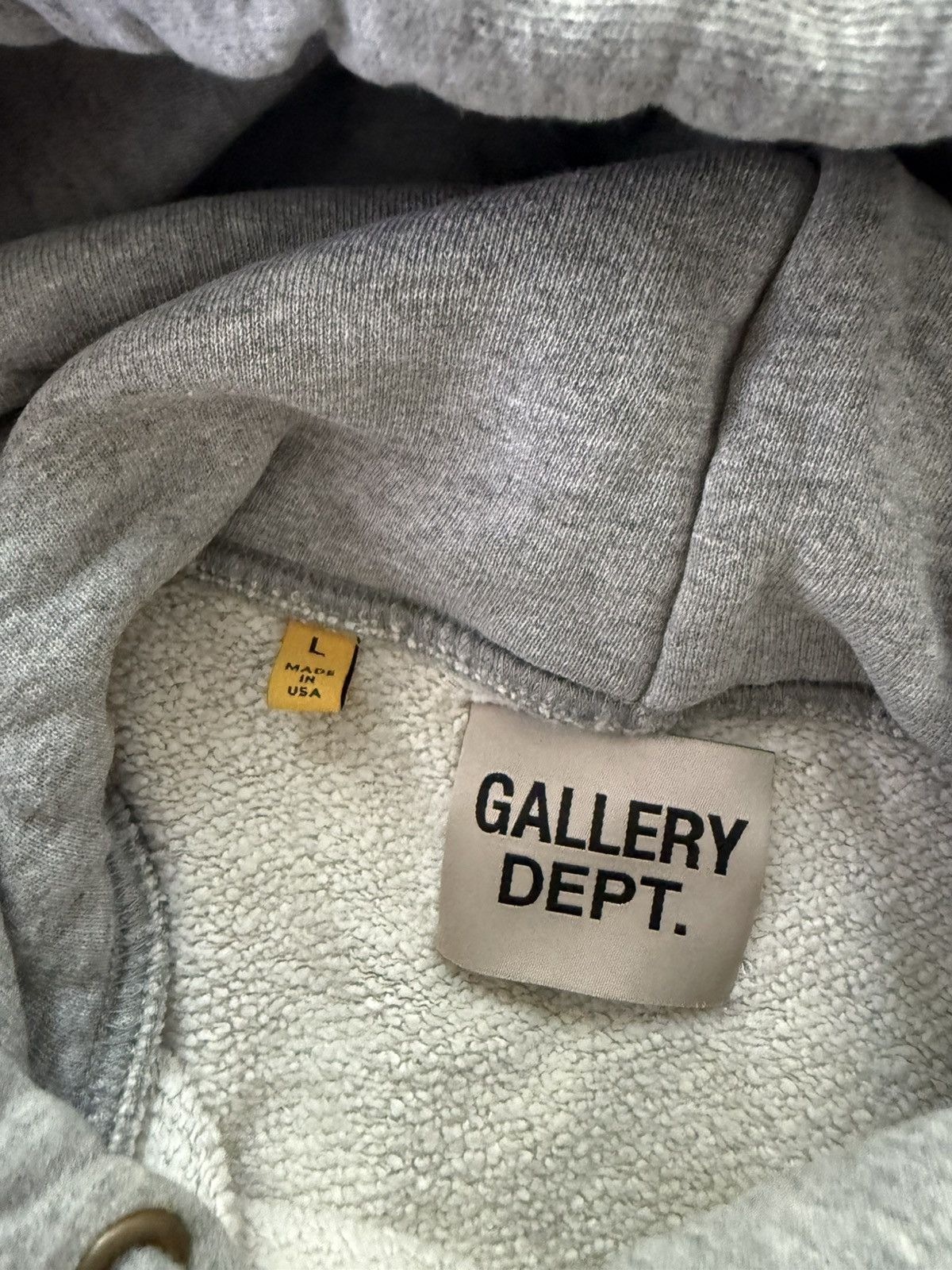 Gallery Dept. DEPT LOGO PAINTED HOODIE. Size US L / EU 52-54 / 3 - 7 Thumbnail