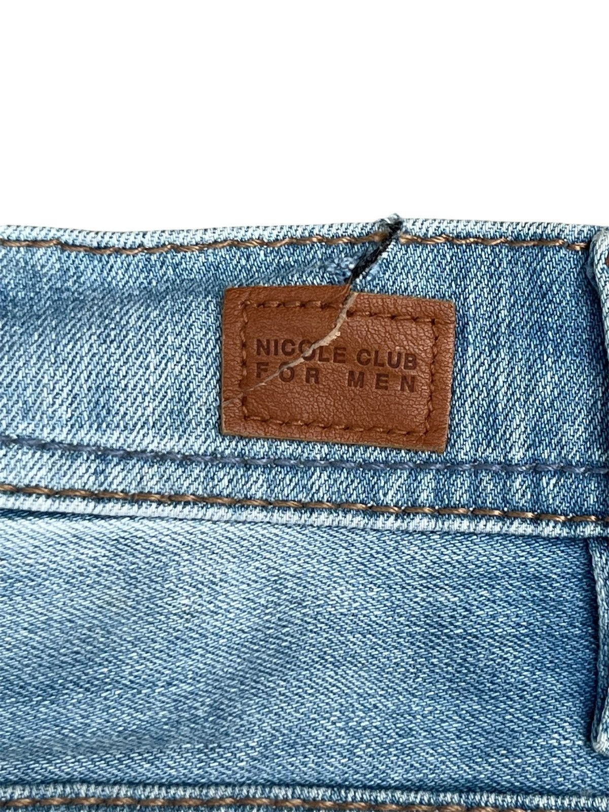 Nicole Club Nicole Club For Men Flare Denim Jeans Y2K Japan Archive Size US 30 / EU 46 - 12 Thumbnail