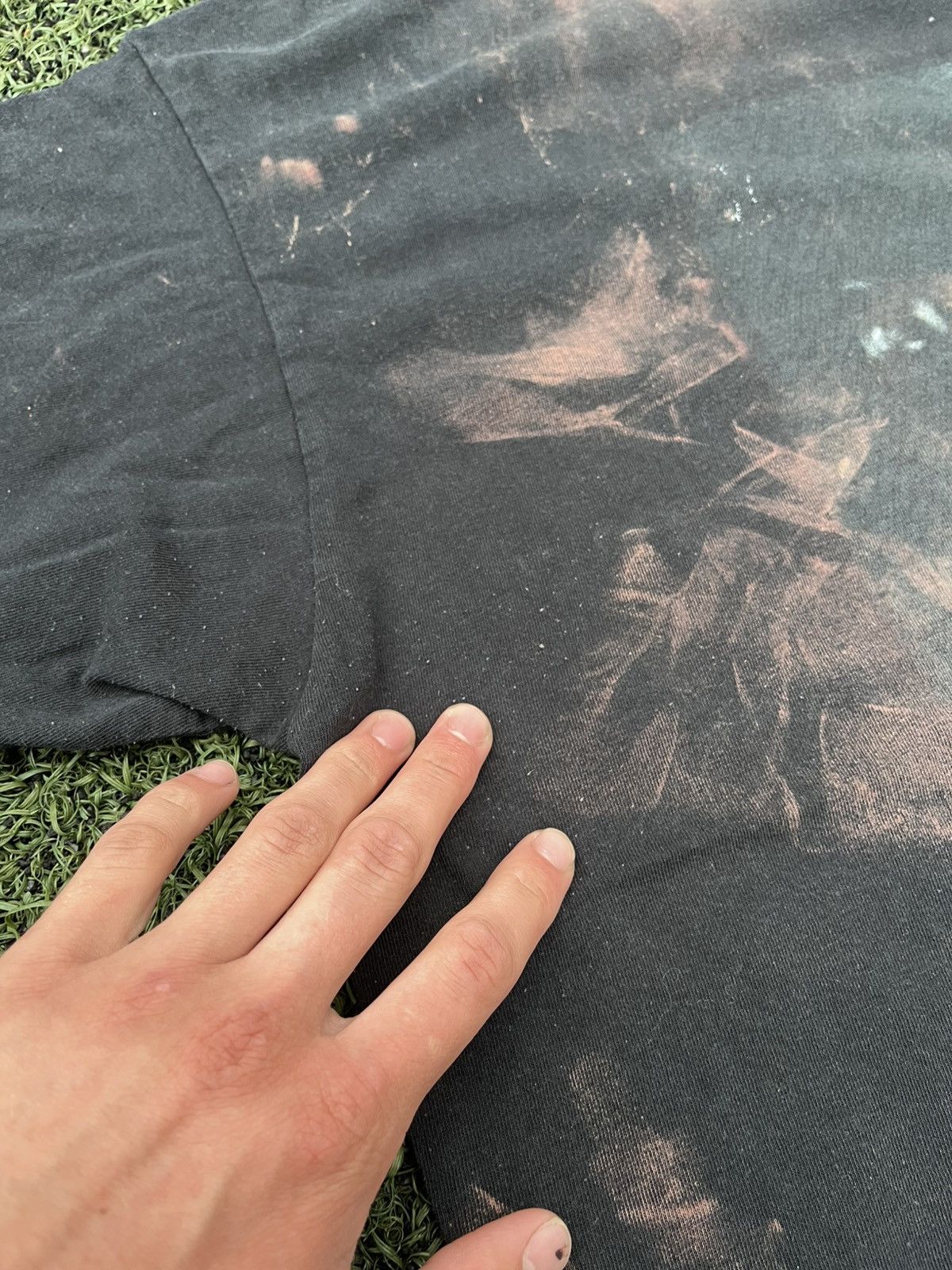 Other 2Pac Bleach Effect Rap Tee Black Vintage Style Size US XL / EU 56 / 4 - 10 Thumbnail