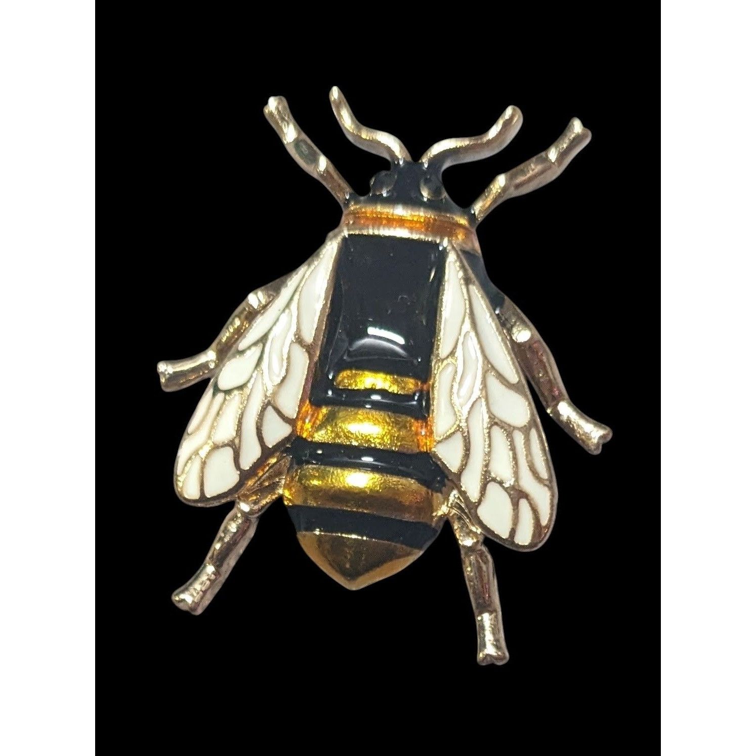 Other Nature Inspired Figural Bee Shaped Brooch Size ONE SIZE - 1 Thumbnail