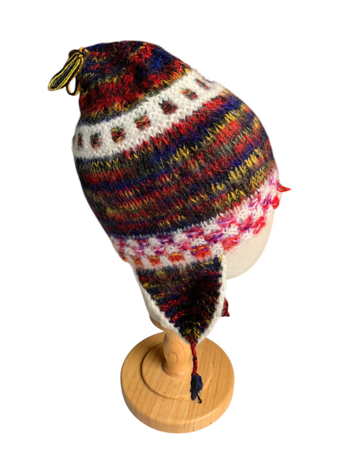 Japanese Brand × Kapital × Vintage Knitted Crochet Hippies Style Winter Sessions Beanie hats Size ONE SIZE - 1 Thumbnail