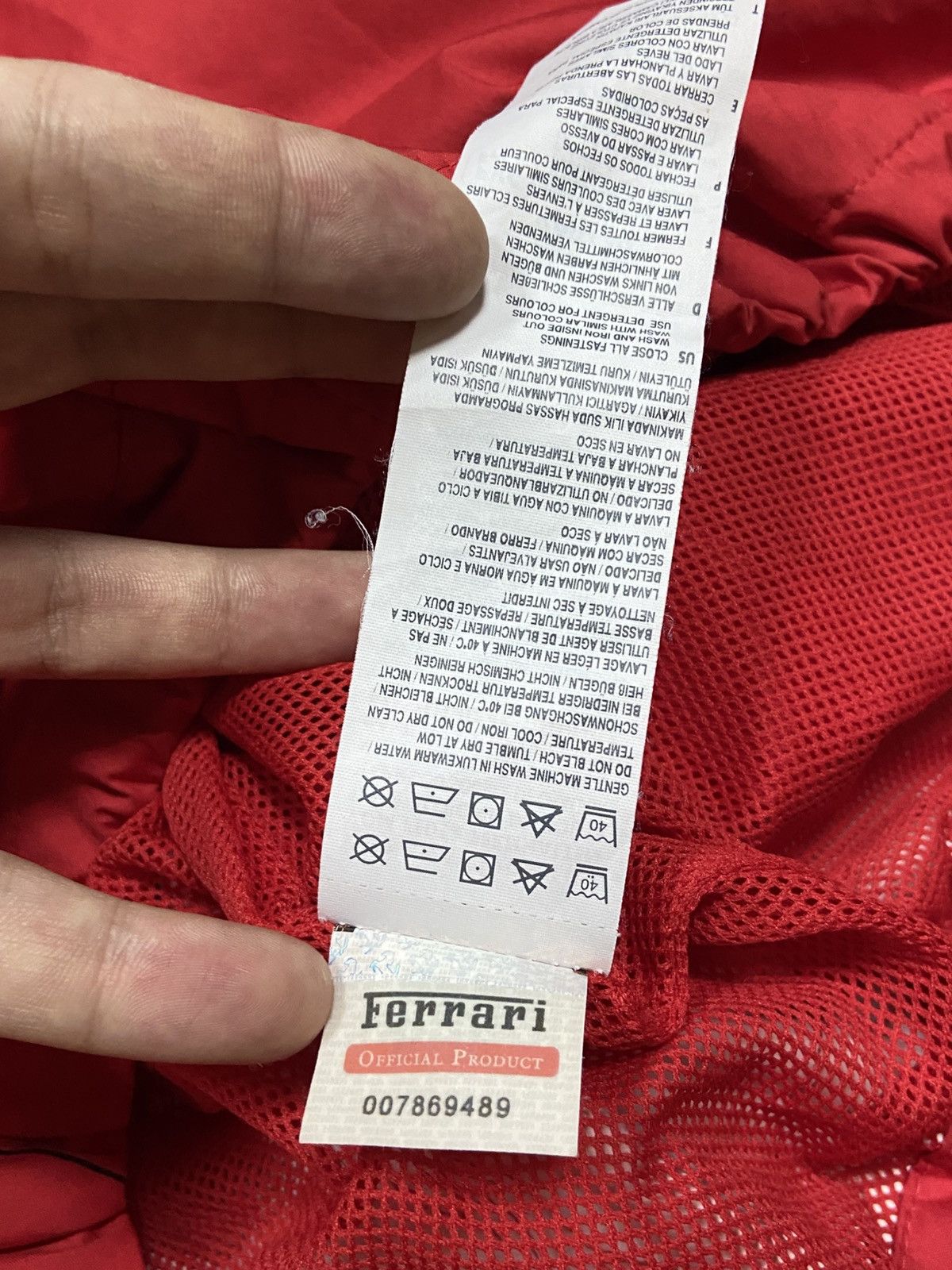 Ferrari × Puma Puma Santander Ferrari shell vintage jacket zip Size US XL / EU 56 / 4 - 4 Thumbnail