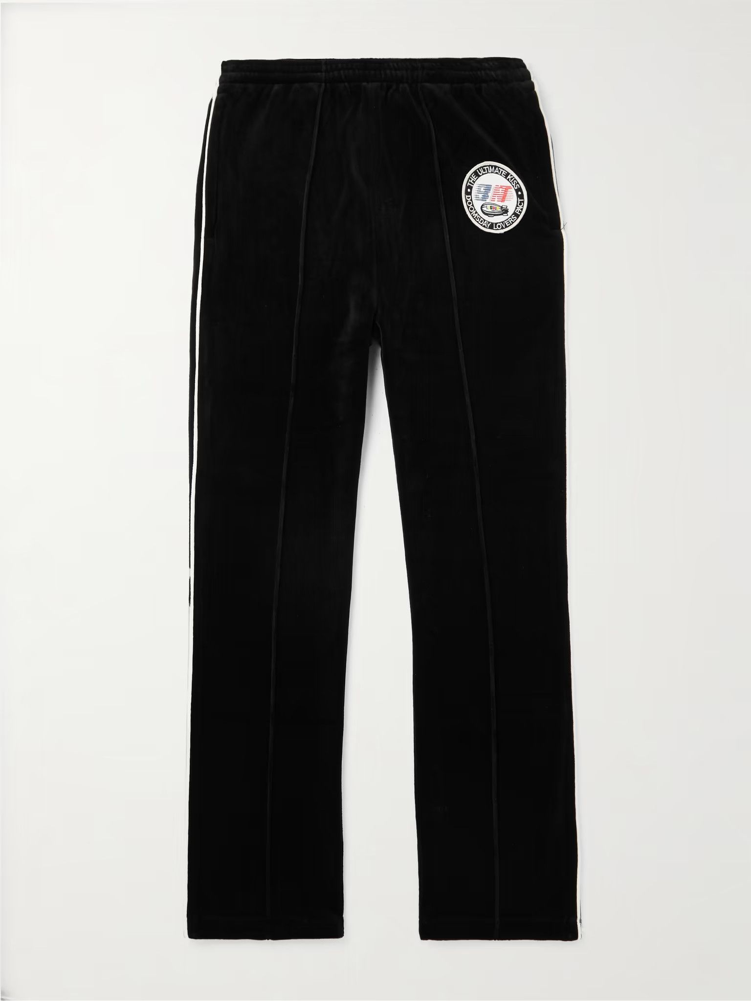 Saint Michael o1mle0326 LM Track Pants in Black Size US 30 / EU 46 - 1 Thumbnail