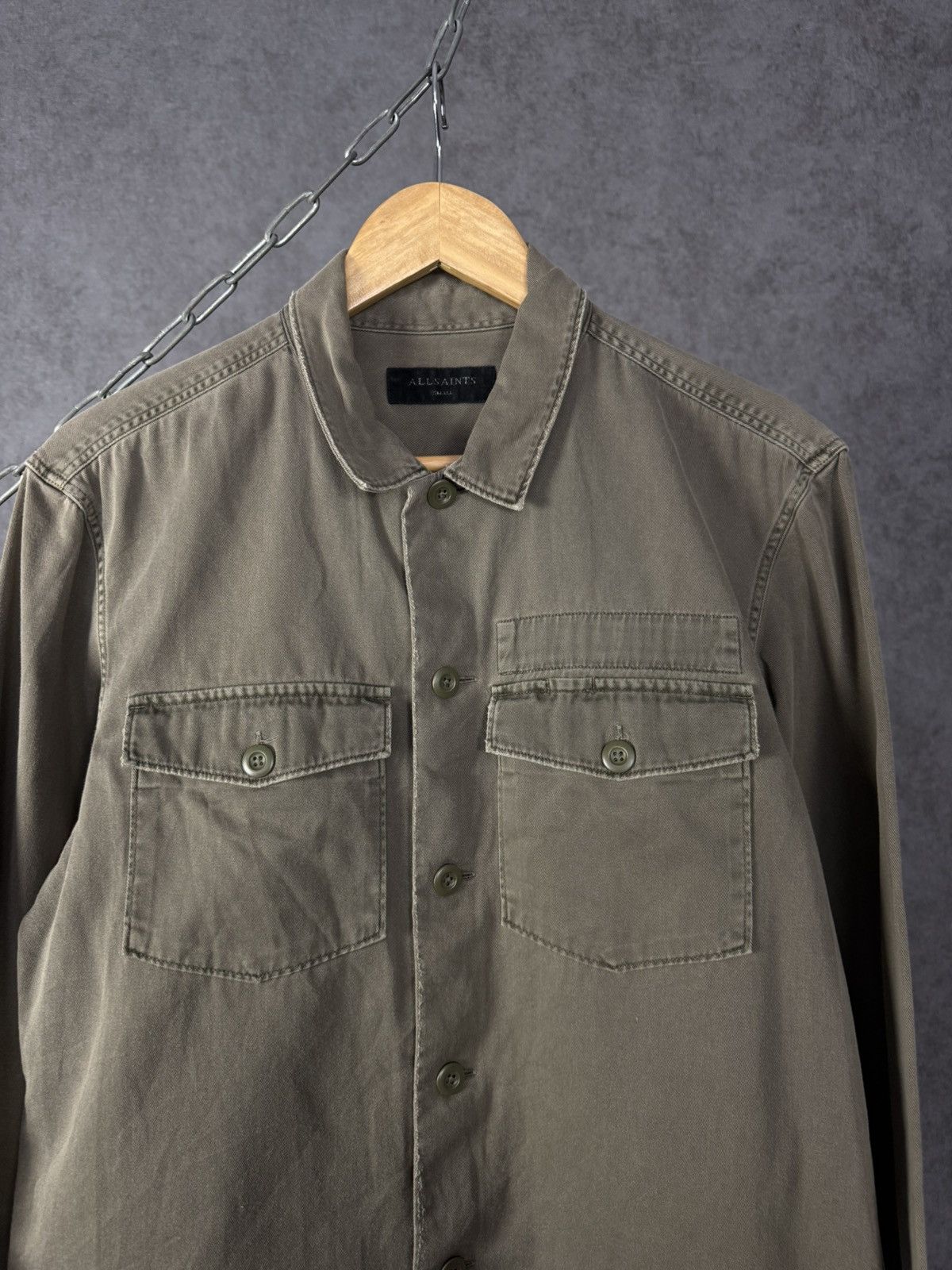 Allsaints Allsaints designer military shirt Size US S / EU 44-46 / 1 - 2 Thumbnail