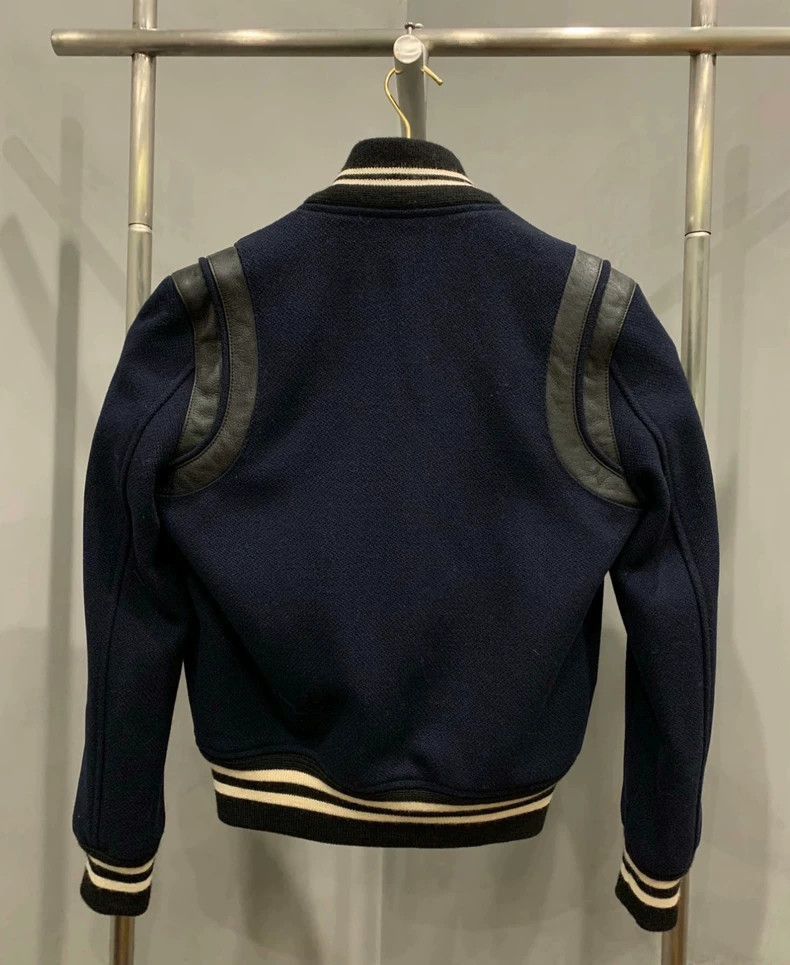 Saint Laurent Paris Saint Laurent Paris Collar baseball jacket-2506 Size US XS / EU 42 / 0 - 5 Thumbnail