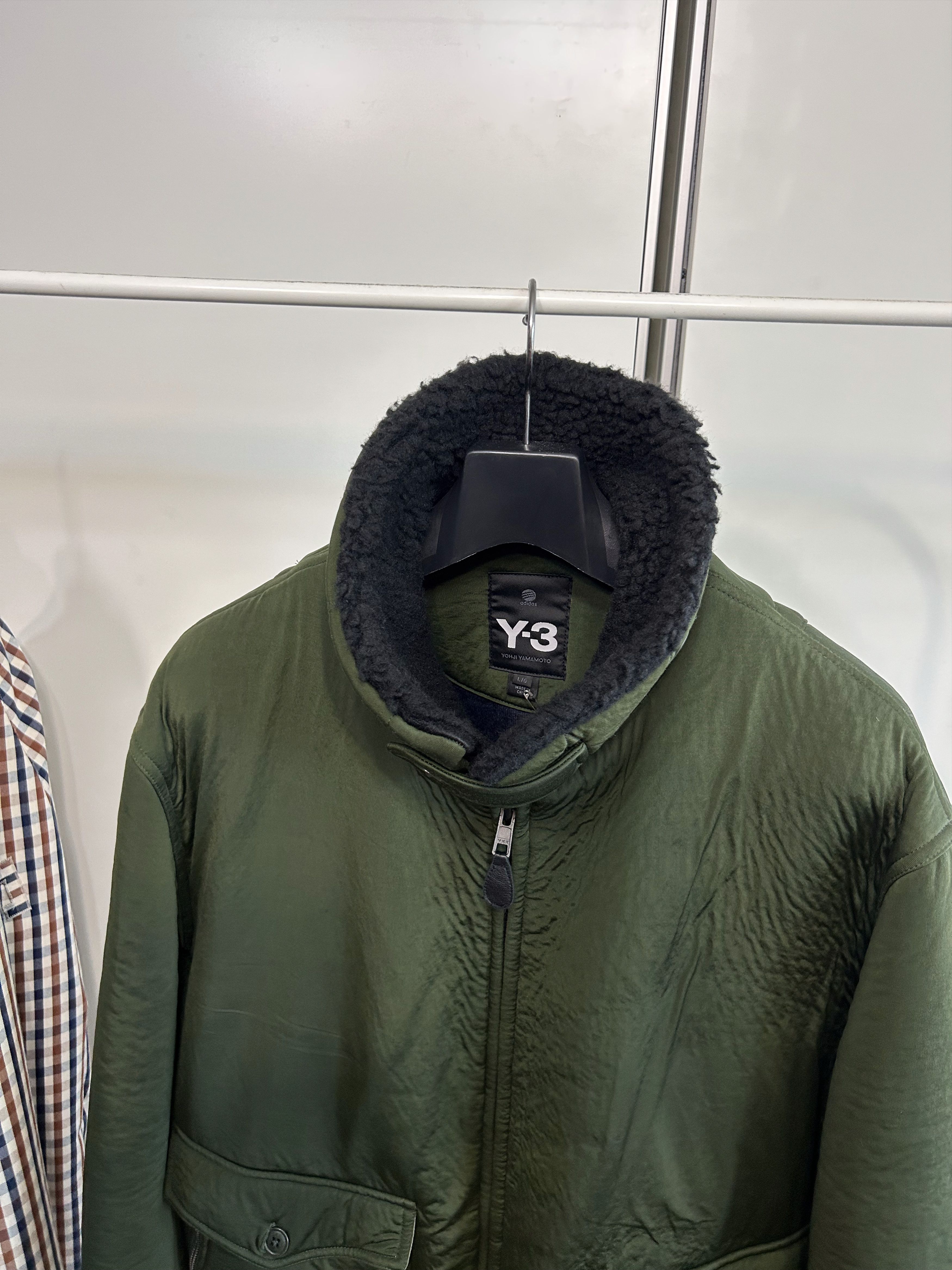 Y-3 Y-3 Military Bomber Jacket Size US L / EU 52-54 / 3 - 6 Thumbnail