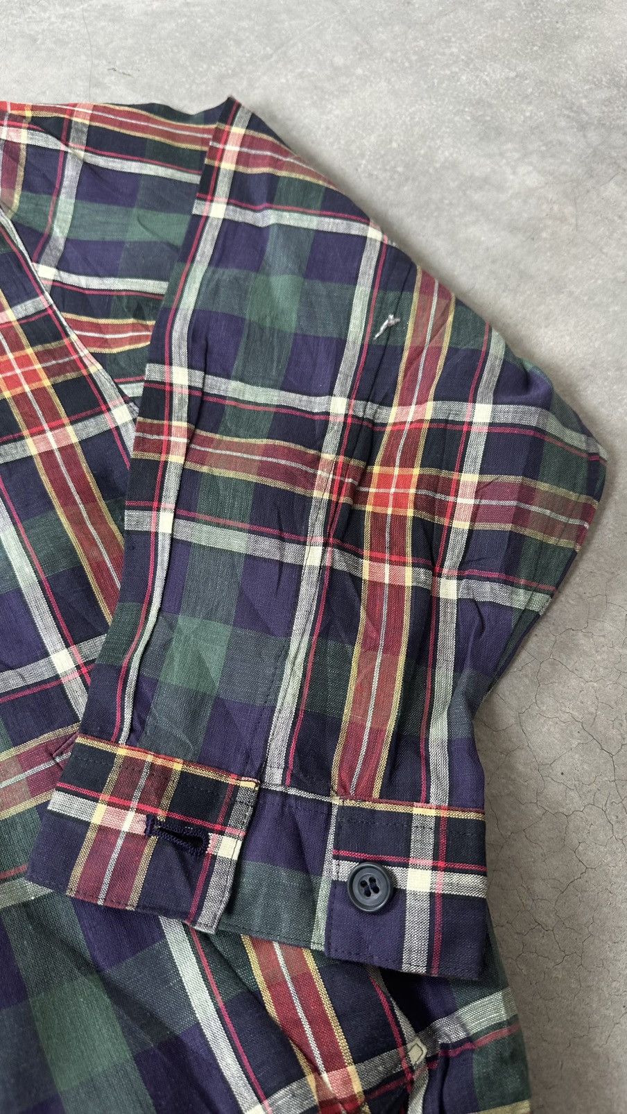 DAKS VINTAGE DAKS ENGLAND CHECKERED BOMBER JACKET Size US M / EU 48-50 / 2 - 5 Thumbnail