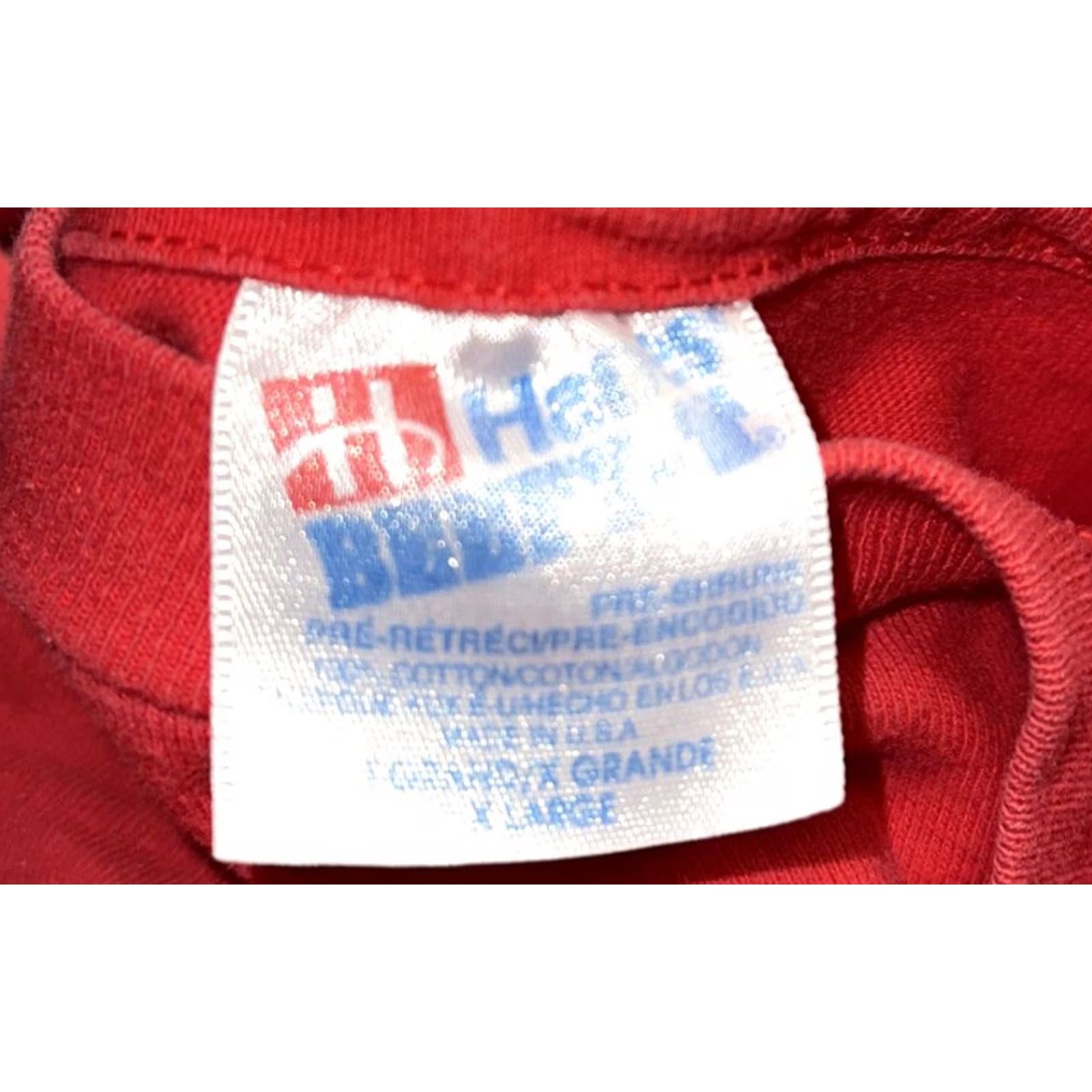 Hanes VINTAGE Pete's Wicked Ale T-Shirt Mens XL Red Distressed Graphic Tee USA Hanes Short Sleeve Crew Neck Shirt Mens USA Red XL Shirts Men Size US XL / EU 56 / 4 - 5 Thumbnail