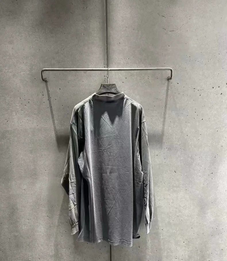 Balenciaga Balenciaga Georgian night scene washed long sleeves Size US XL / EU 56 / 4 - 2 Thumbnail