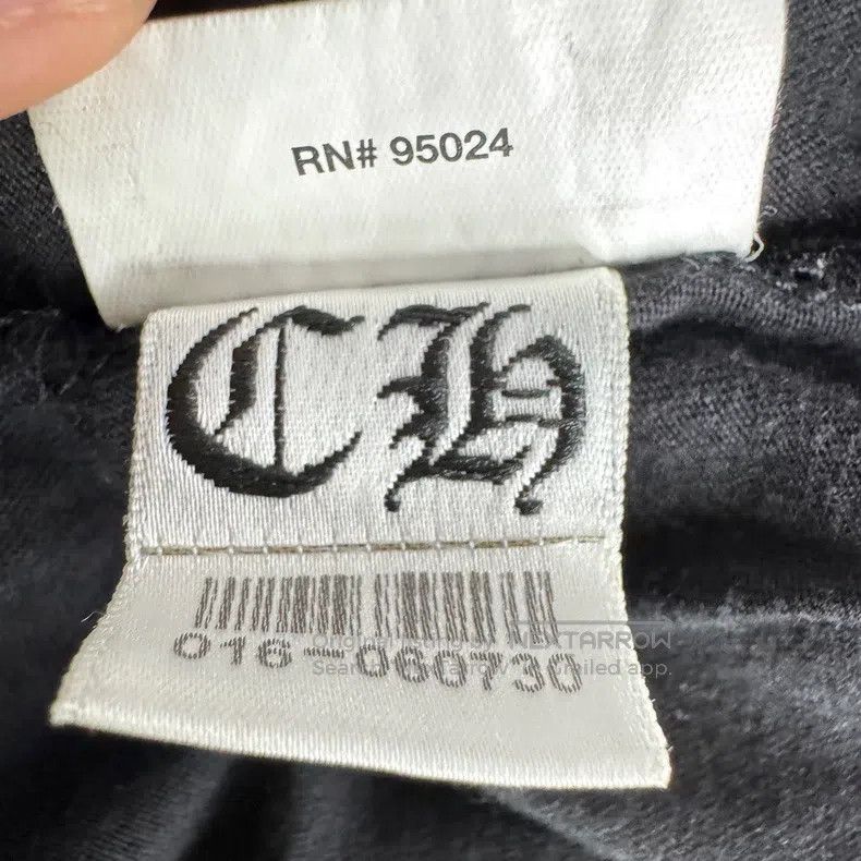Chrome Hearts CHROME HEARTS Size L Sword printing black round neck short Size US L / EU 52-54 / 3 - 5 Thumbnail