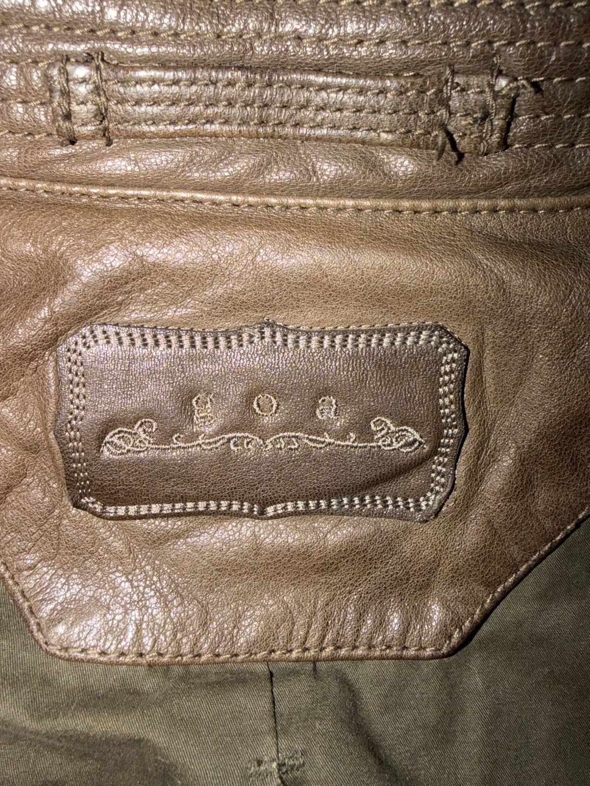 GOA 🐐 EARLY 00’s GOA ‘BONO’ HOODED GOAT LEATHER JACKET (FITS S) Size US S / EU 44-46 / 1 - 2 Thumbnail