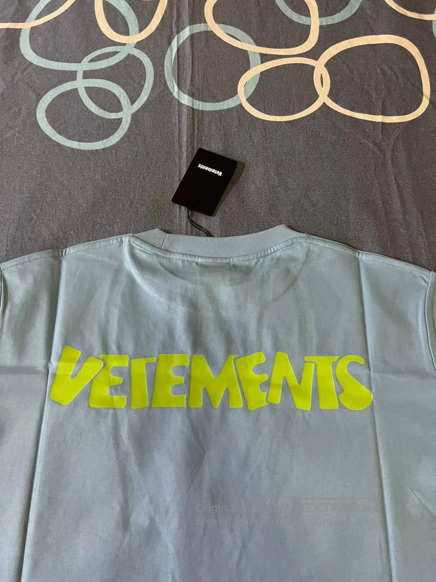 Vetements Vetements Pink Heart Slogan Short Sleeve T-shirt. Size L / US 10 / IT 46 - 4 Thumbnail