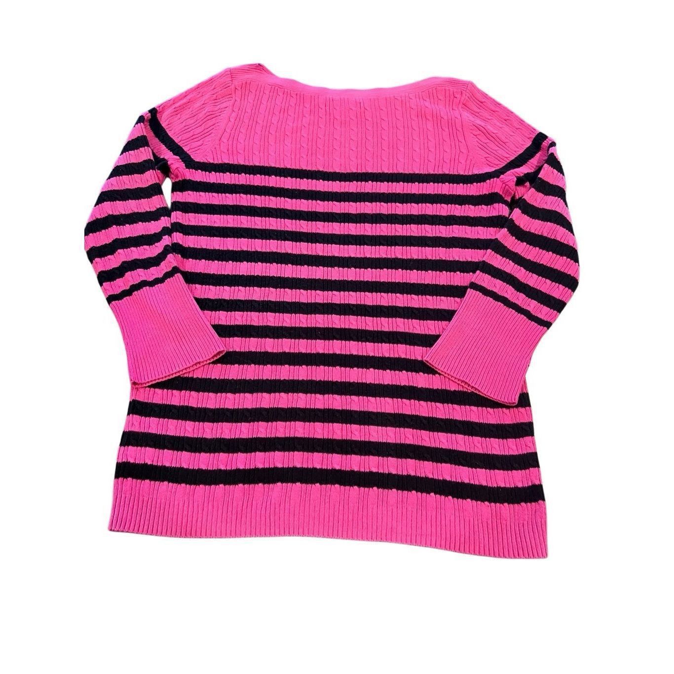 St. Johns Bay Kim Rogers Pink Sweater size M Size M / US 6-8 / IT 42-44 - 5 Thumbnail