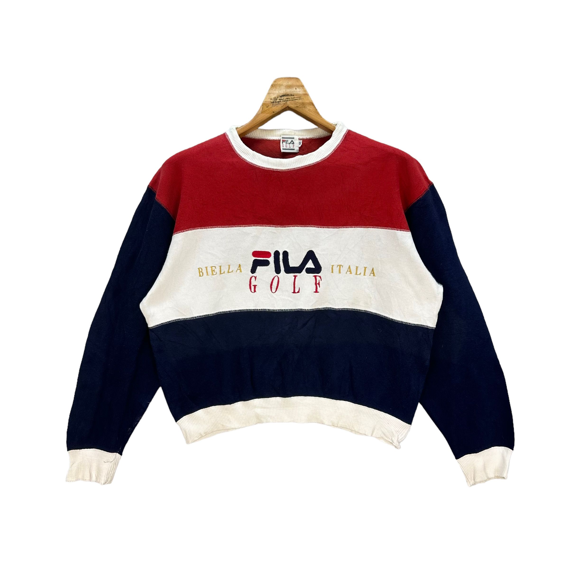 Fila FILA GOLF COLORBLOCK CROP SWEATSHIRTS #8419-008 Size M / US 6-8 / IT 42-44 - 1 Thumbnail