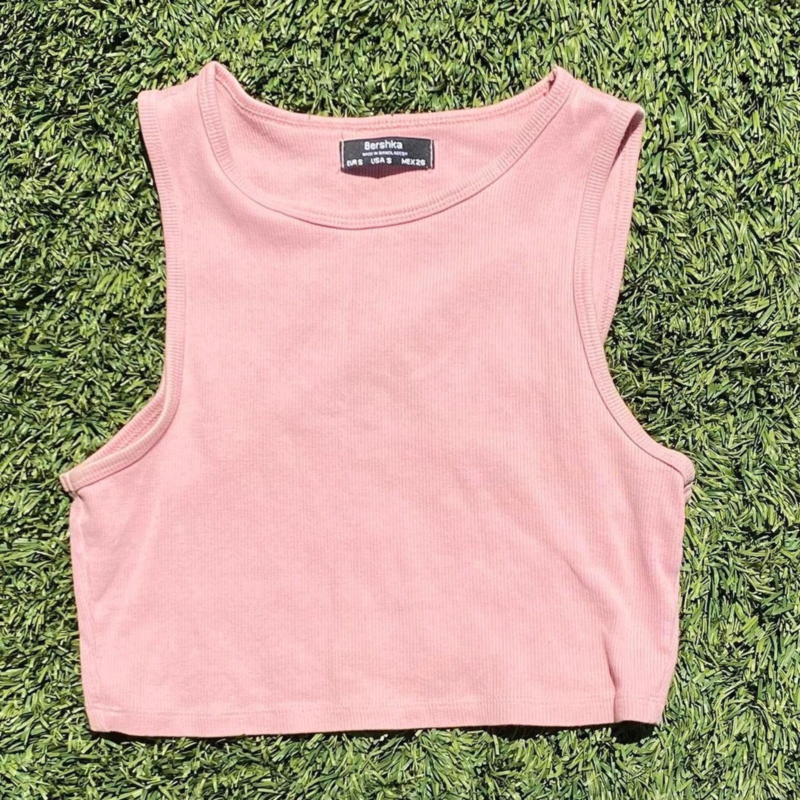 Bershka Bershka Pink Tanktop Size S Size S / US 4 / IT 40 - 1 Thumbnail