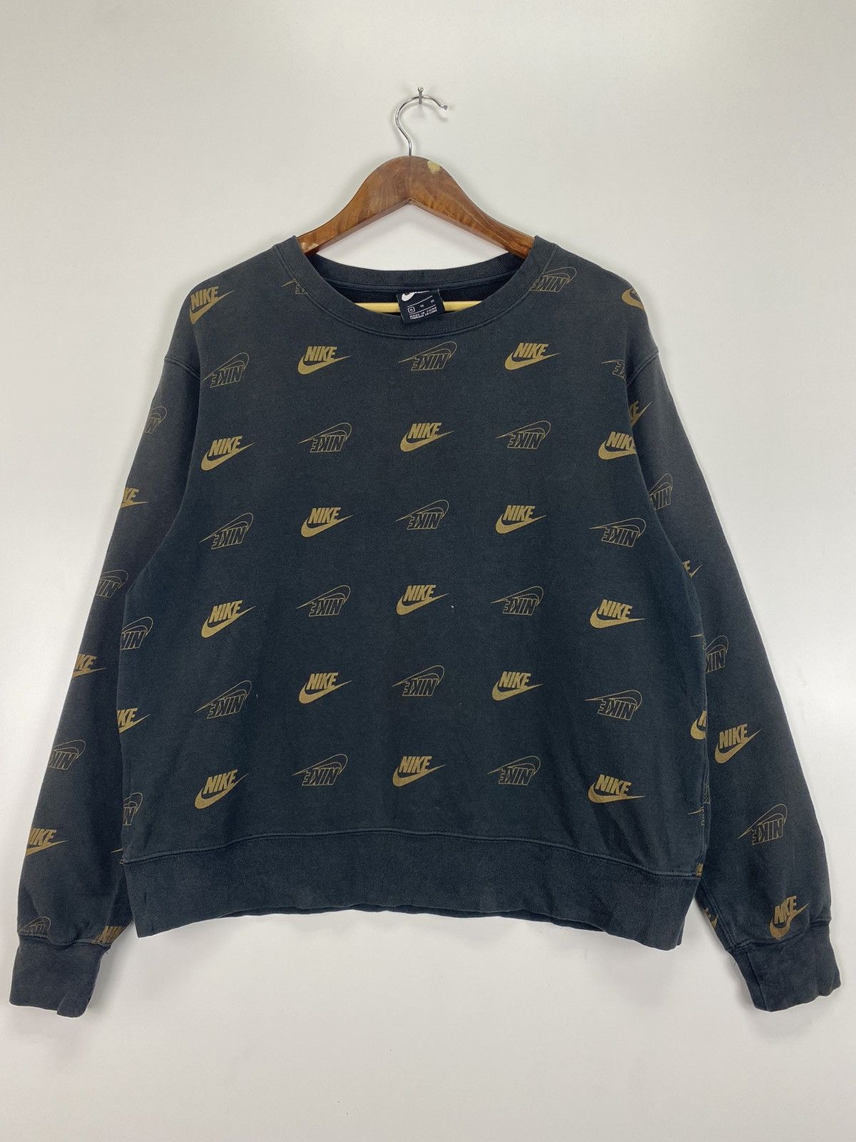 Nike Nike All Logo sweatshirt Size US XL / EU 56 / 4 - 3 Thumbnail