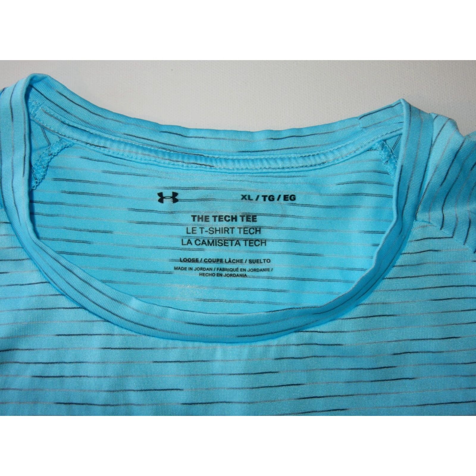 Under Armour Under Armour Men T-Shirt XL Short Sleeve Activewear Polyester Blue MINT Condition Size US XL / EU 56 / 4 - 4 Thumbnail