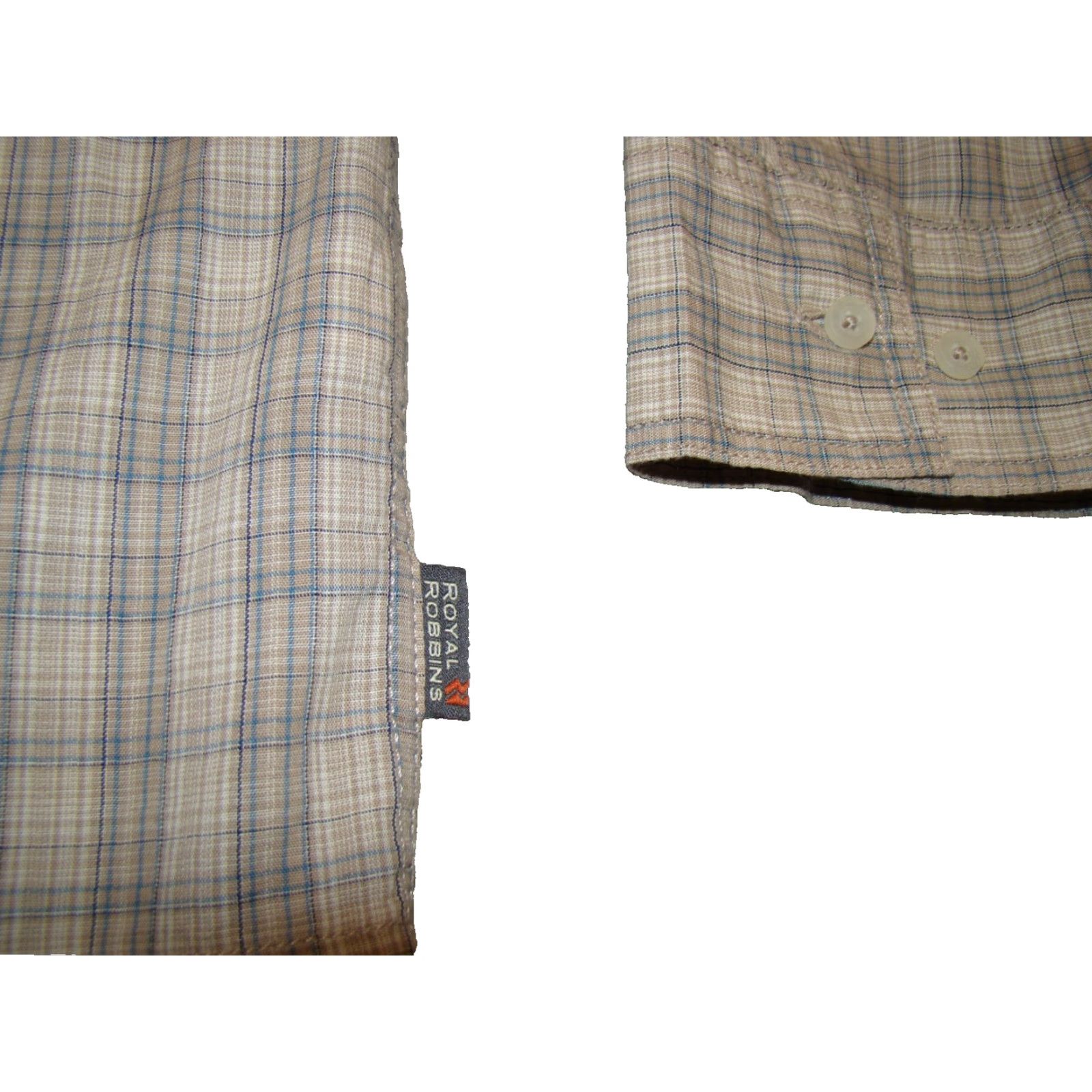 Royal Robbins Royal Robbins Mens Large Contemporary Fit Plaid Button Long Sleeve Shirt Size US L / EU 52-54 / 3 - 2 Thumbnail