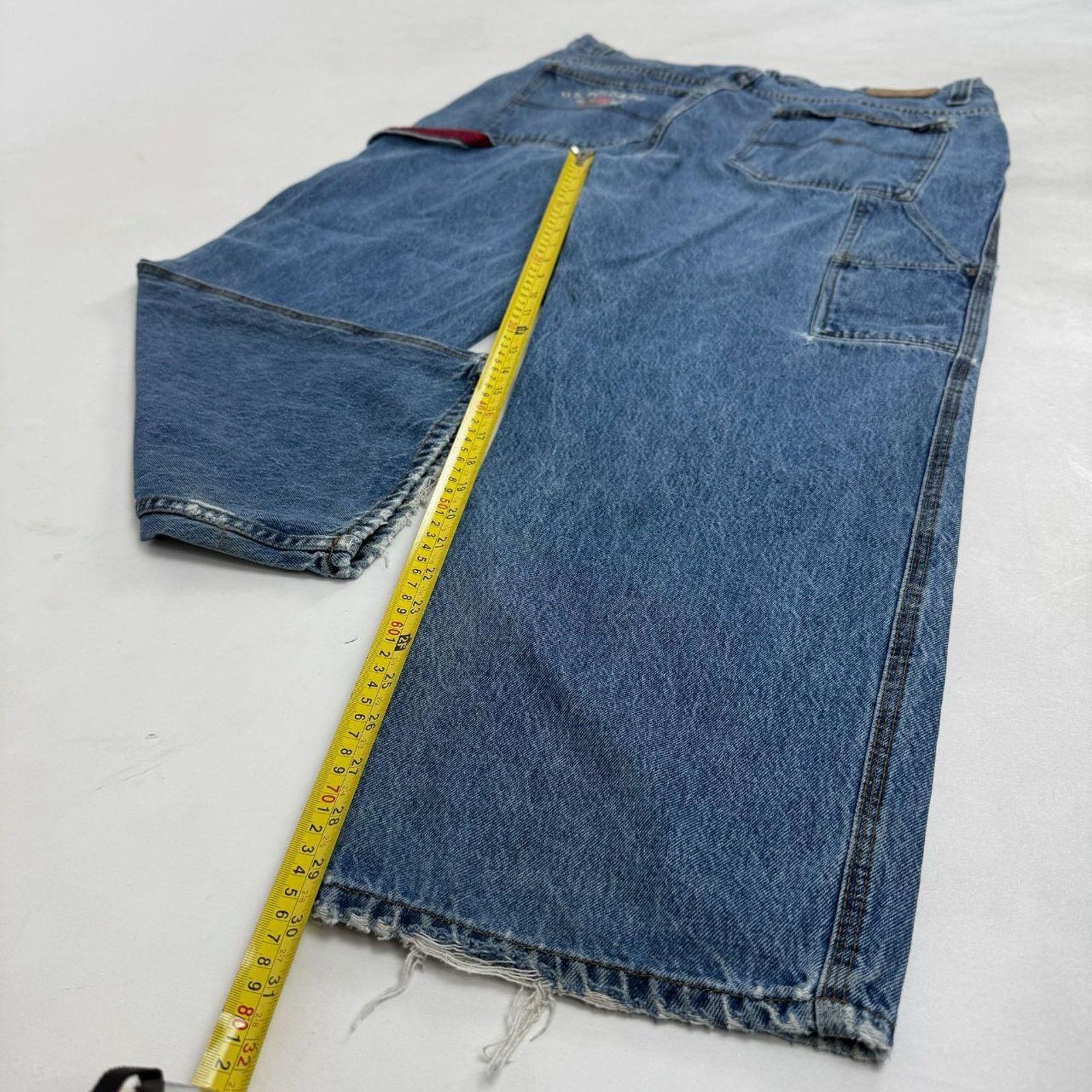 JNCO × U.S. Polo Assn. × Vintage Vintage y2k faded stonewash baggy wide leg skater rare jeans Size US 38 / EU 54 - 3 Thumbnail