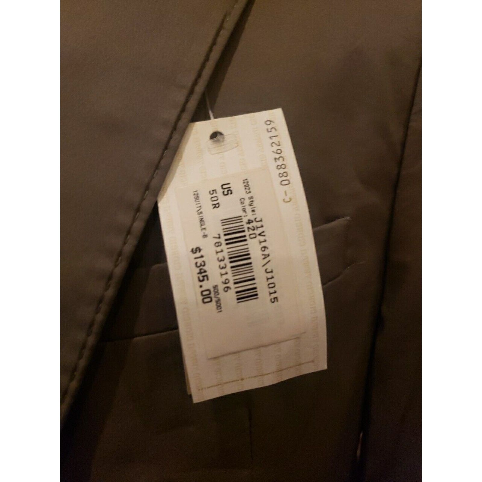 Emporio Armani EMPORIO ARMANI- Gray *DAVID LINE* Blazer - Size 50 R ($1345) Size 50R - 4 Thumbnail