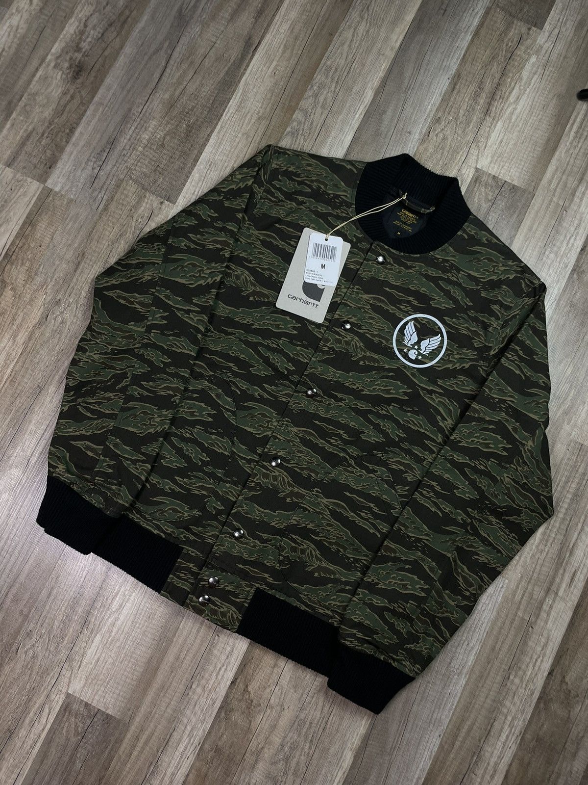 Carhartt VINTAGE CARHARTT LOOP EMBLEM JACKET OVERSIZE BOMBER Y2K HYPE Size US M / EU 48-50 / 2 - 2 Thumbnail
