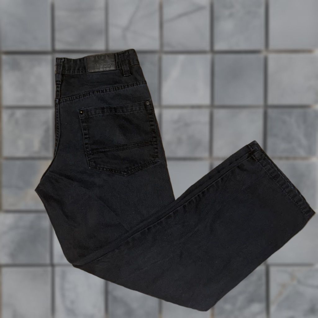 Southpole VINTAGE Southpole Relax Fit Jeans Black 32x32 Men Jeans Relaxed Straight Black 32 Size US 32 / EU 48 - 1 Thumbnail