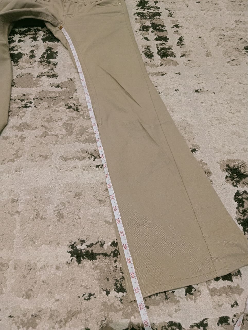 Tornado Mart TORNADO MART JAPAN GLITTER STRETCH FLARED PANTS Size 30" / US 8 / IT 44 - 18 Thumbnail
