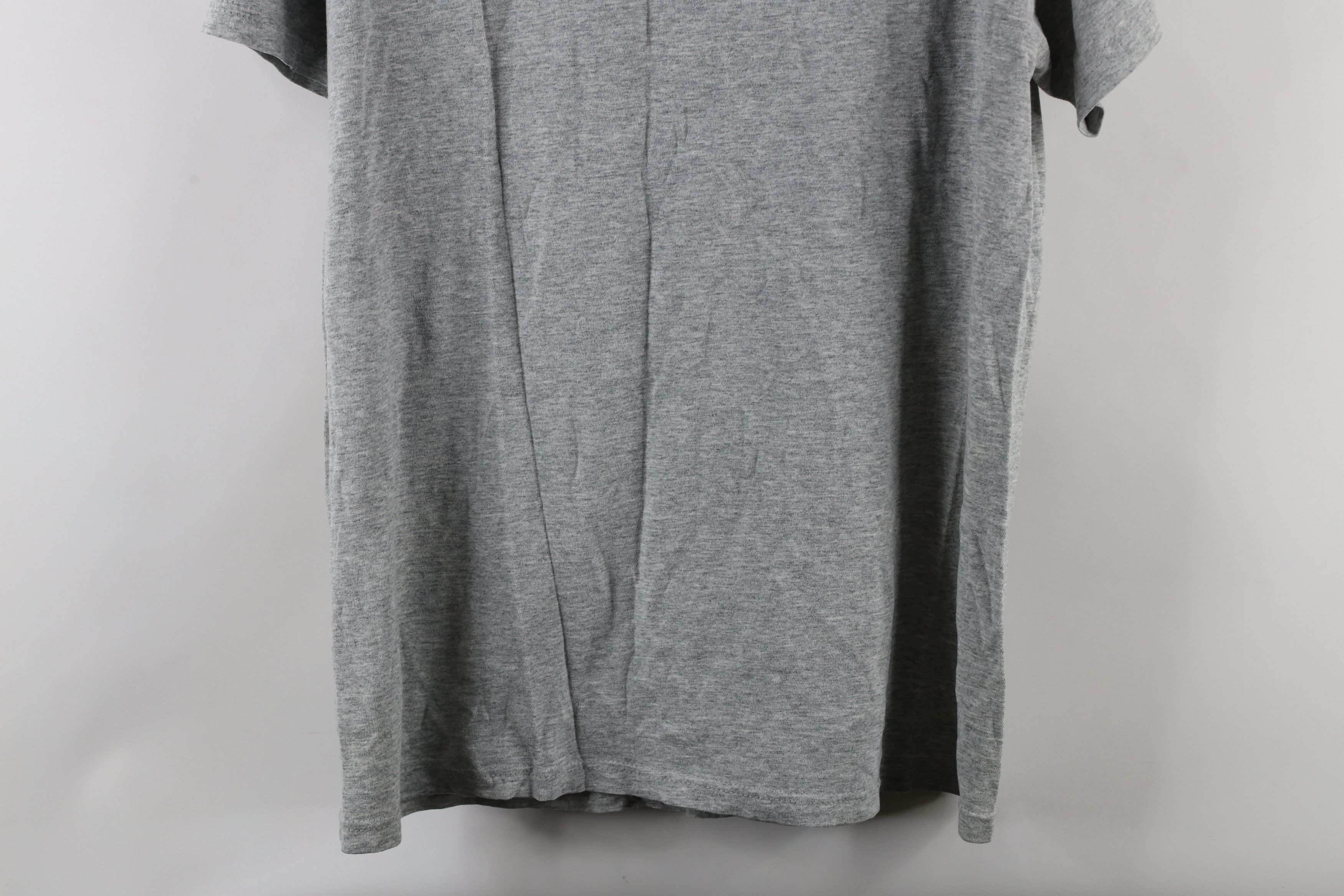 Vintage Vintage 90s Streetwear Short Sleeve T-Shirt Heather Gray Size US L / EU 52-54 / 3 - 12 Thumbnail