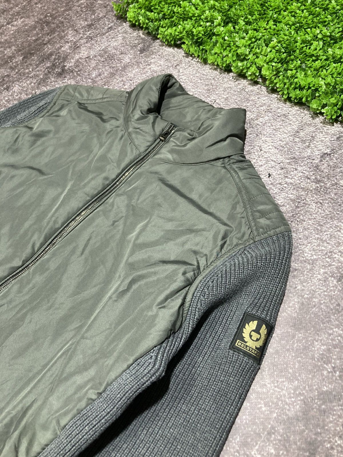 Belstaff Belstaff Hybrid Insulate Knitted Full Zip Jacket Size US S / EU 44-46 / 1 - 4 Thumbnail