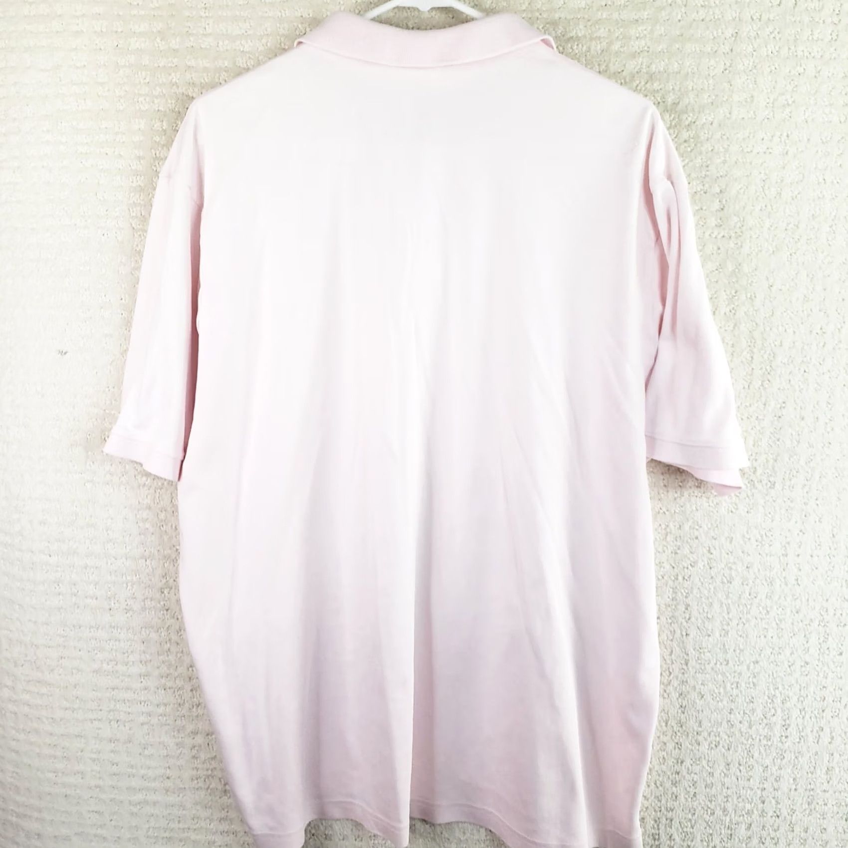 Lands' End Lands' End Polo Shirt Mens XLT Pink 100% Supima Cotton Short Sleeve Cool Wearing Size US XL / EU 56 / 4 - 5 Thumbnail