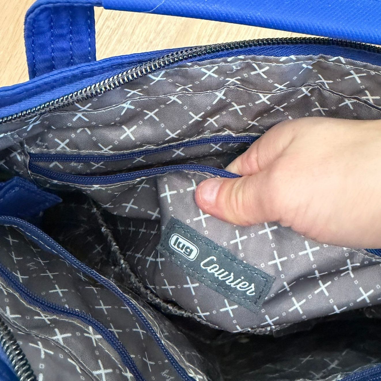 Other Lug Blue Courier Tote Crossbody Bag Size ONE SIZE - 5 Thumbnail