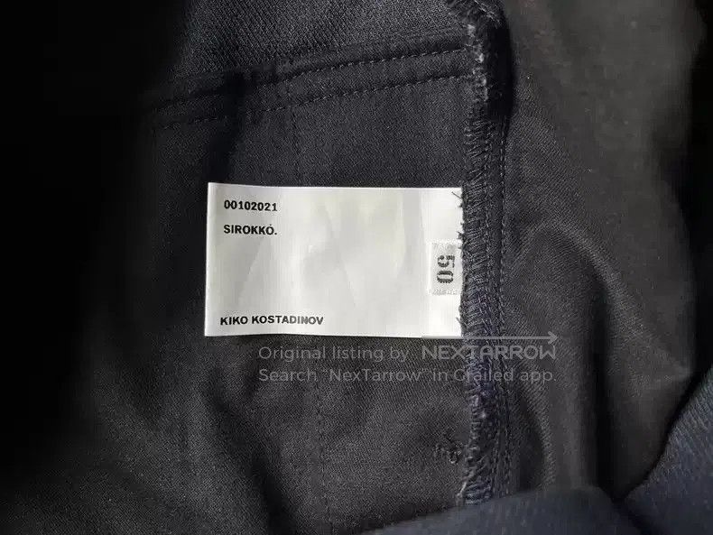 Kiko Kostadinov kiko kostadinov pleated haren pants. Size US M / EU 48-50 / 2 - 6 Thumbnail