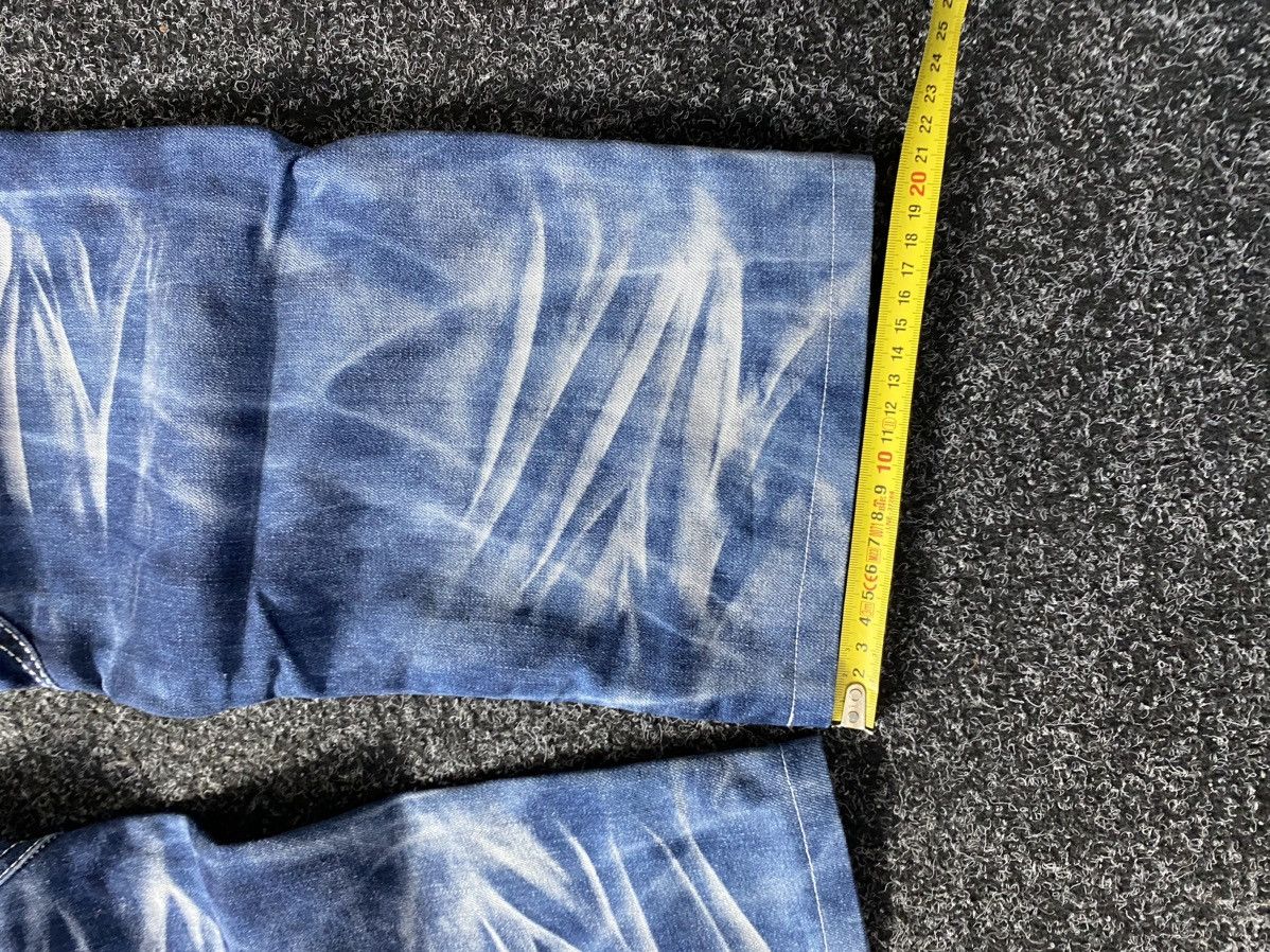 20471120 × Japanese Brand 🔥Japanese Kosmo Lupo Baggy Distressed Opium Punk Jeans Owens Size US 34 / EU 50 - 7 Thumbnail